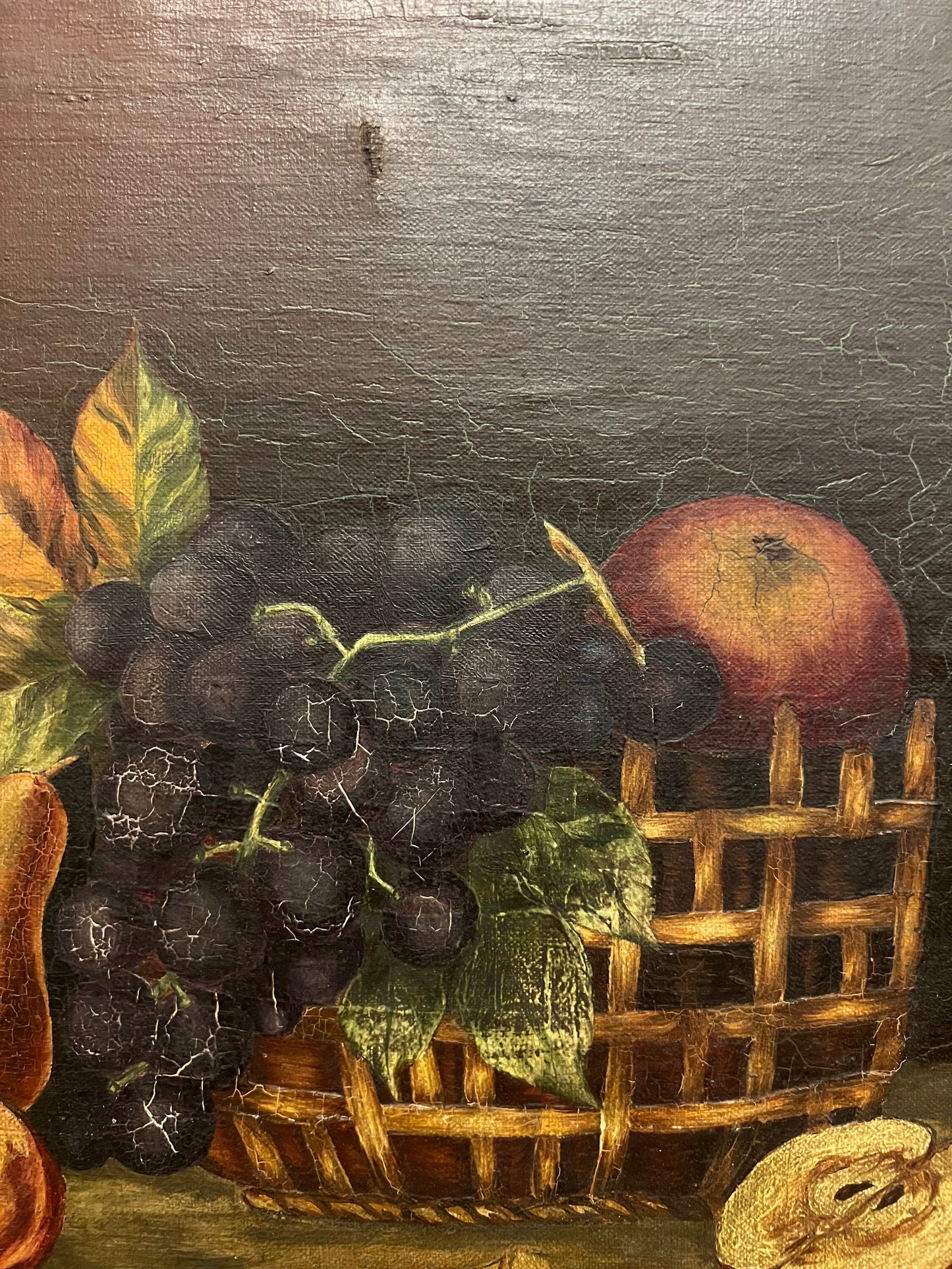 C. 1901 Still Life - A Basket of Fruit