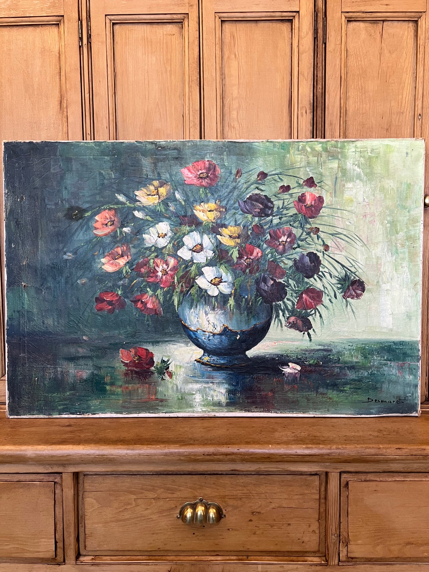 Impressionist Cosmos Painting
