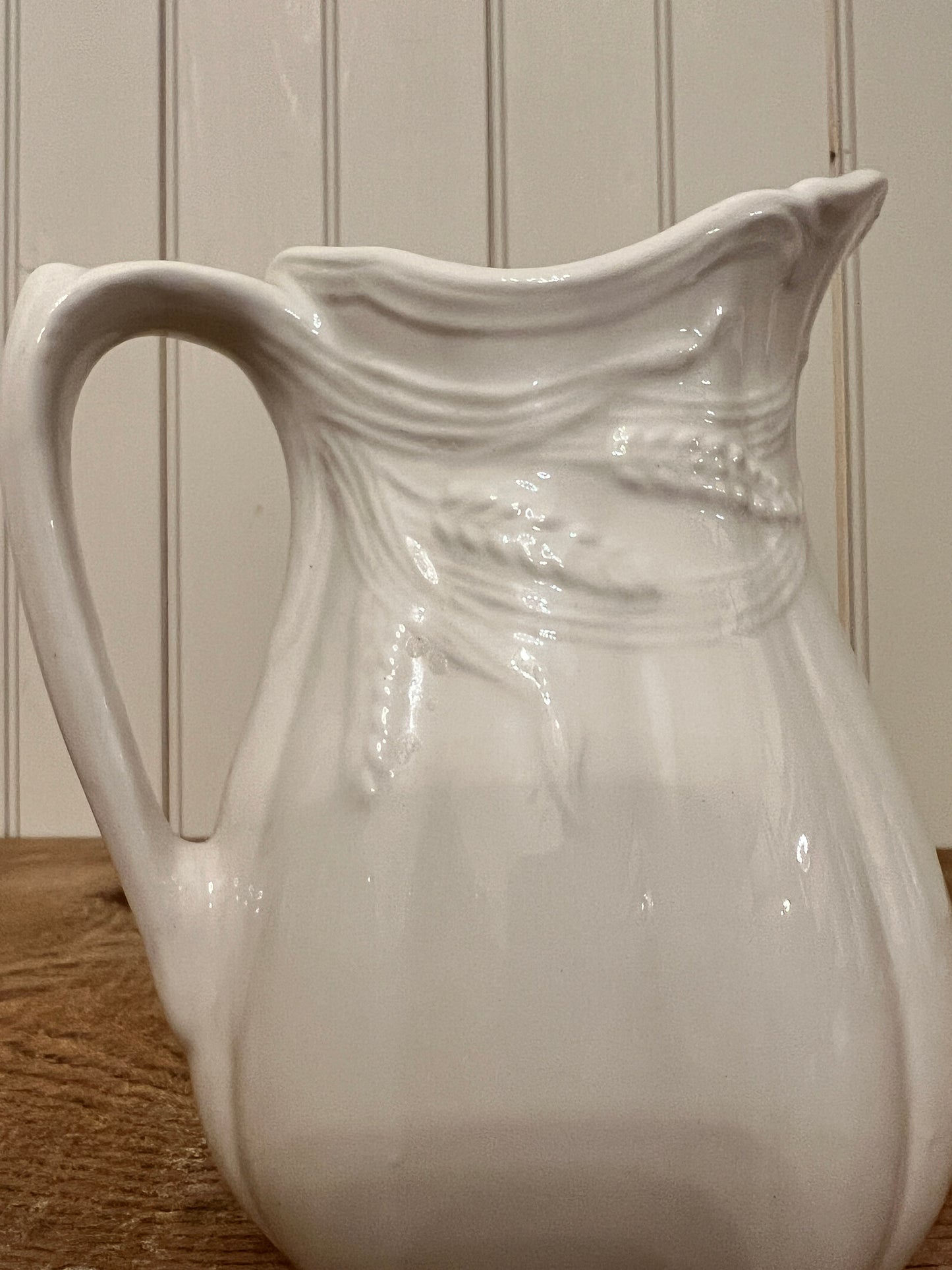 Wheat Ironstone Pitcher