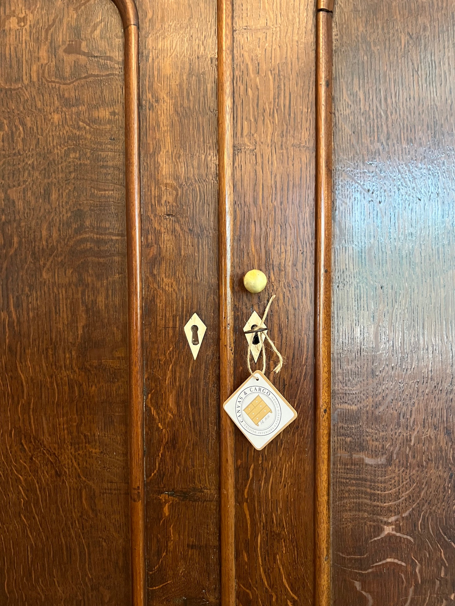 Oak Housekeepers Cupboard