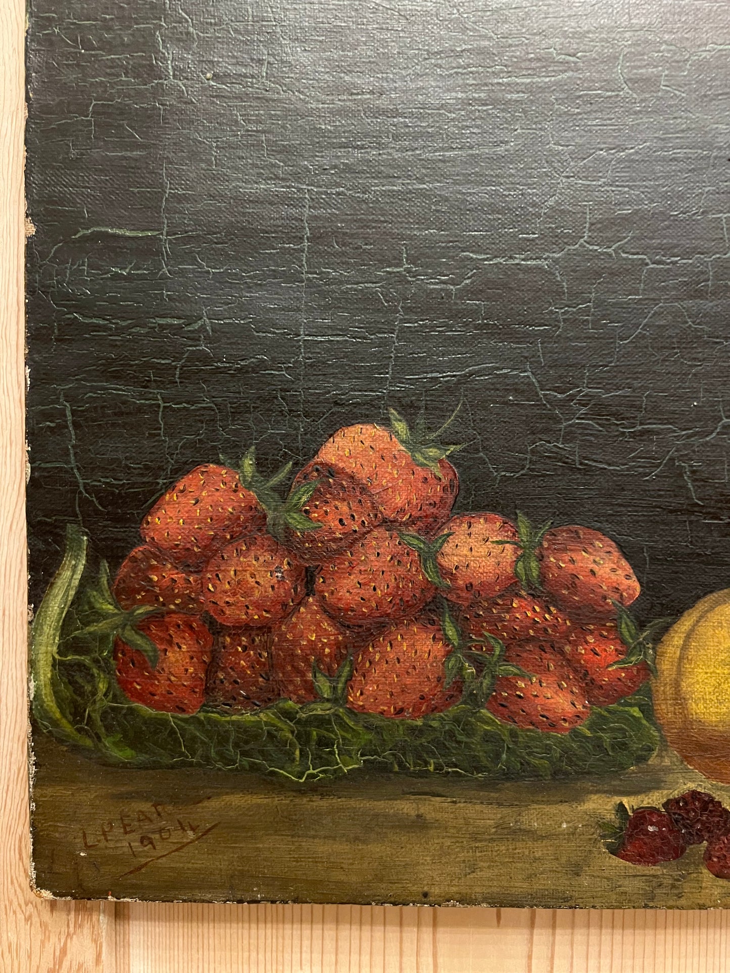 C. 1901 Still Life - A Basket of Fruit