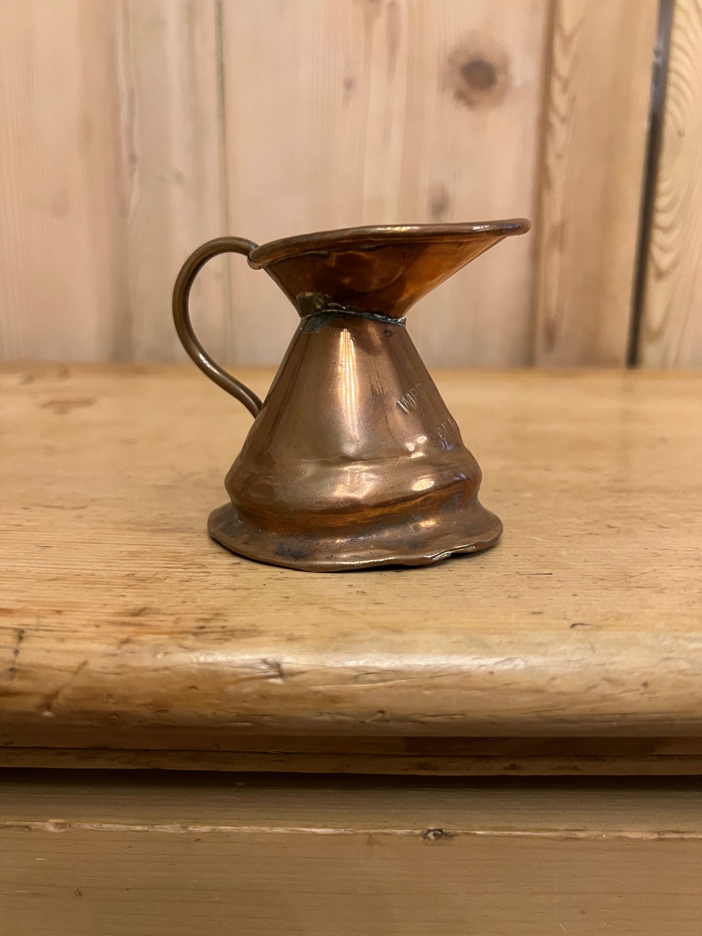 1 Imperial Gill Copper Measure