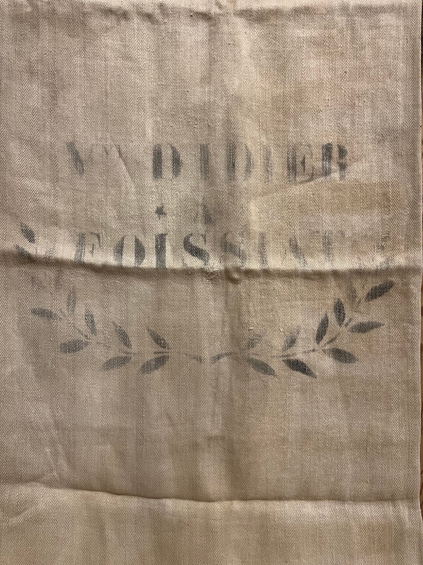 German Linen Grain Sack
