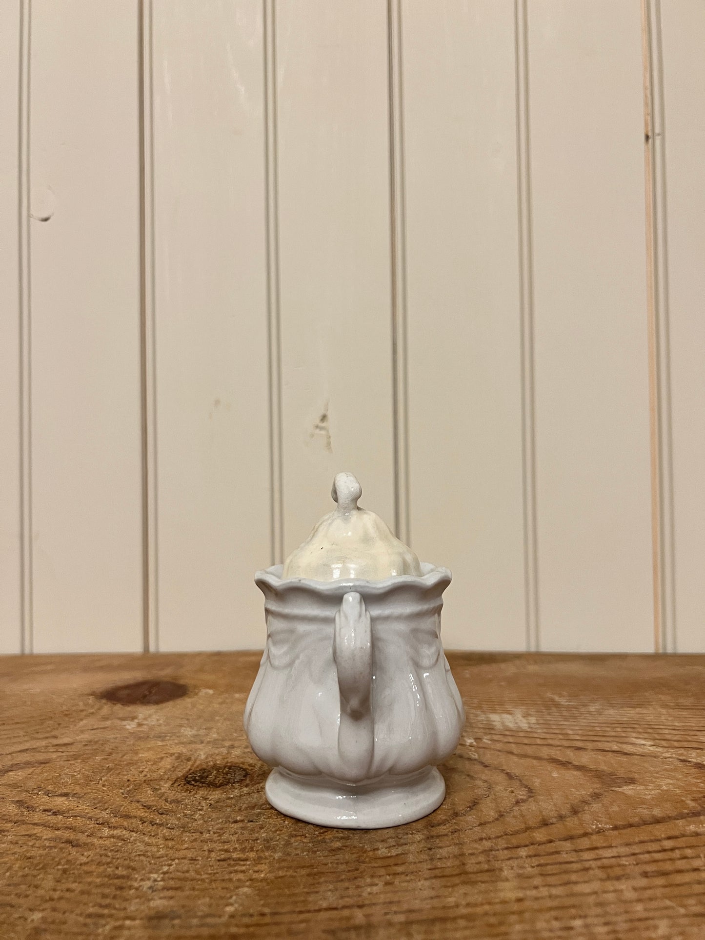 Elsmore & Forster Miniature Wheat Coffee Pot & Sugar Bowl