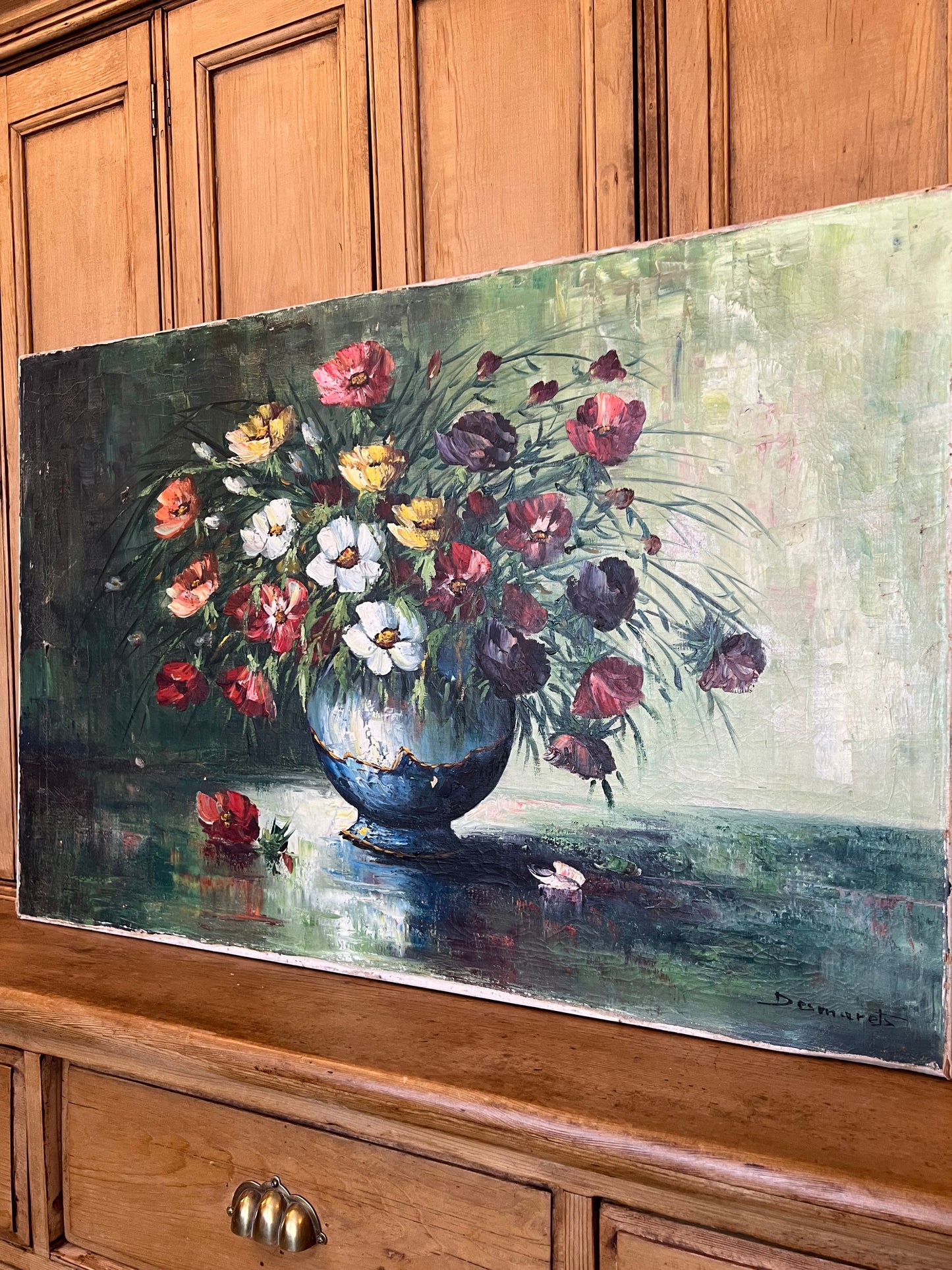 Impressionist Cosmos Painting