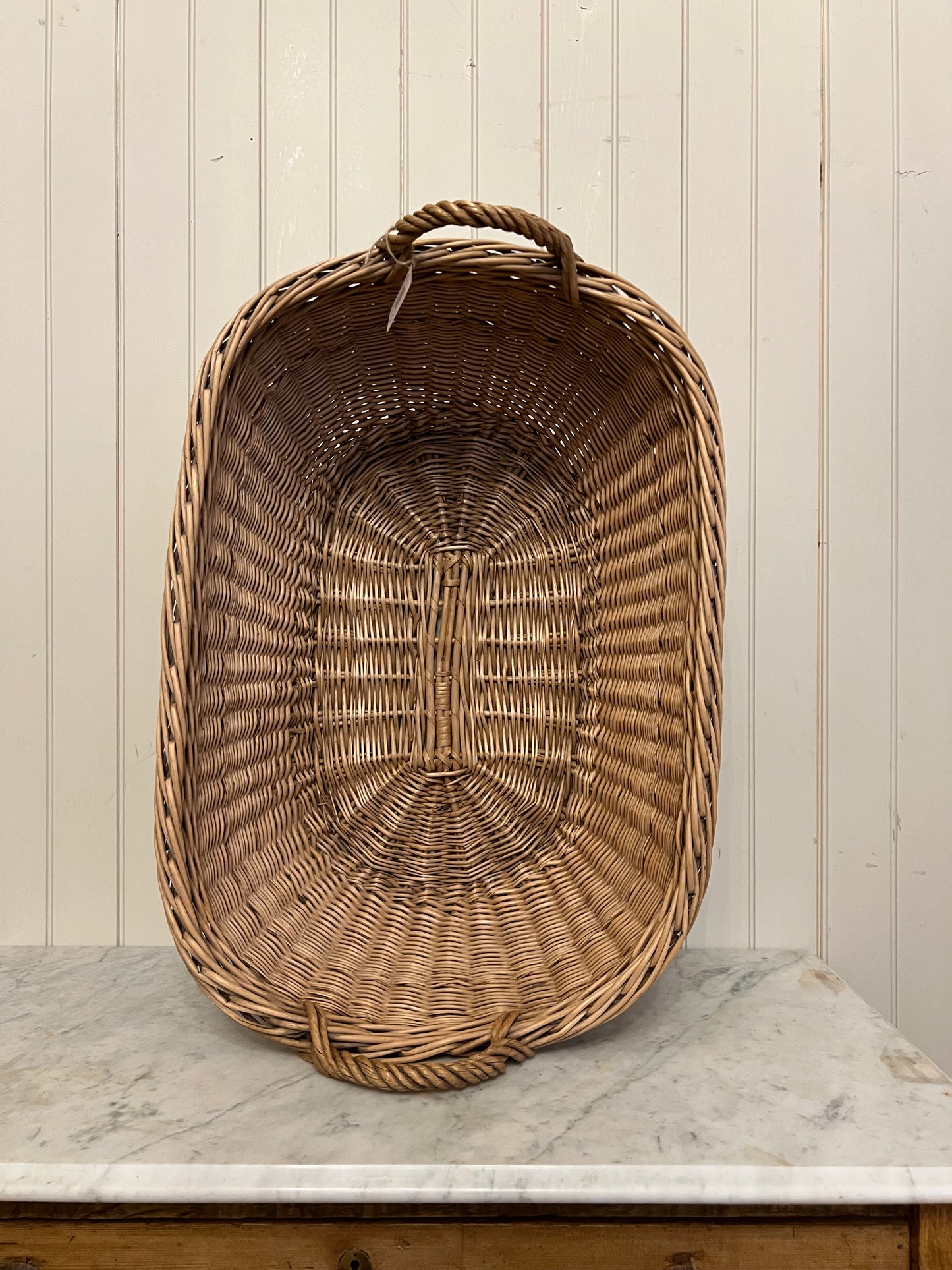 French Laundry Basket Oval