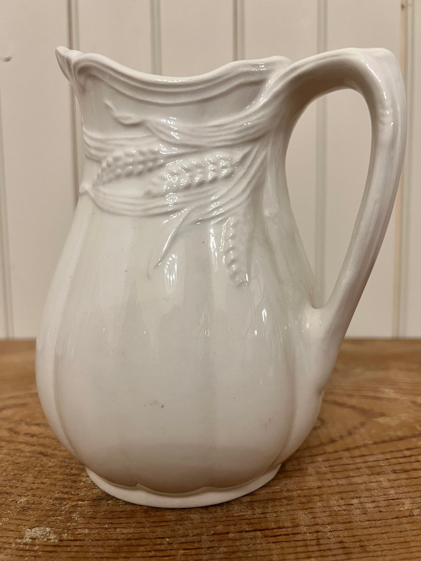 Wheat Ironstone Pitcher