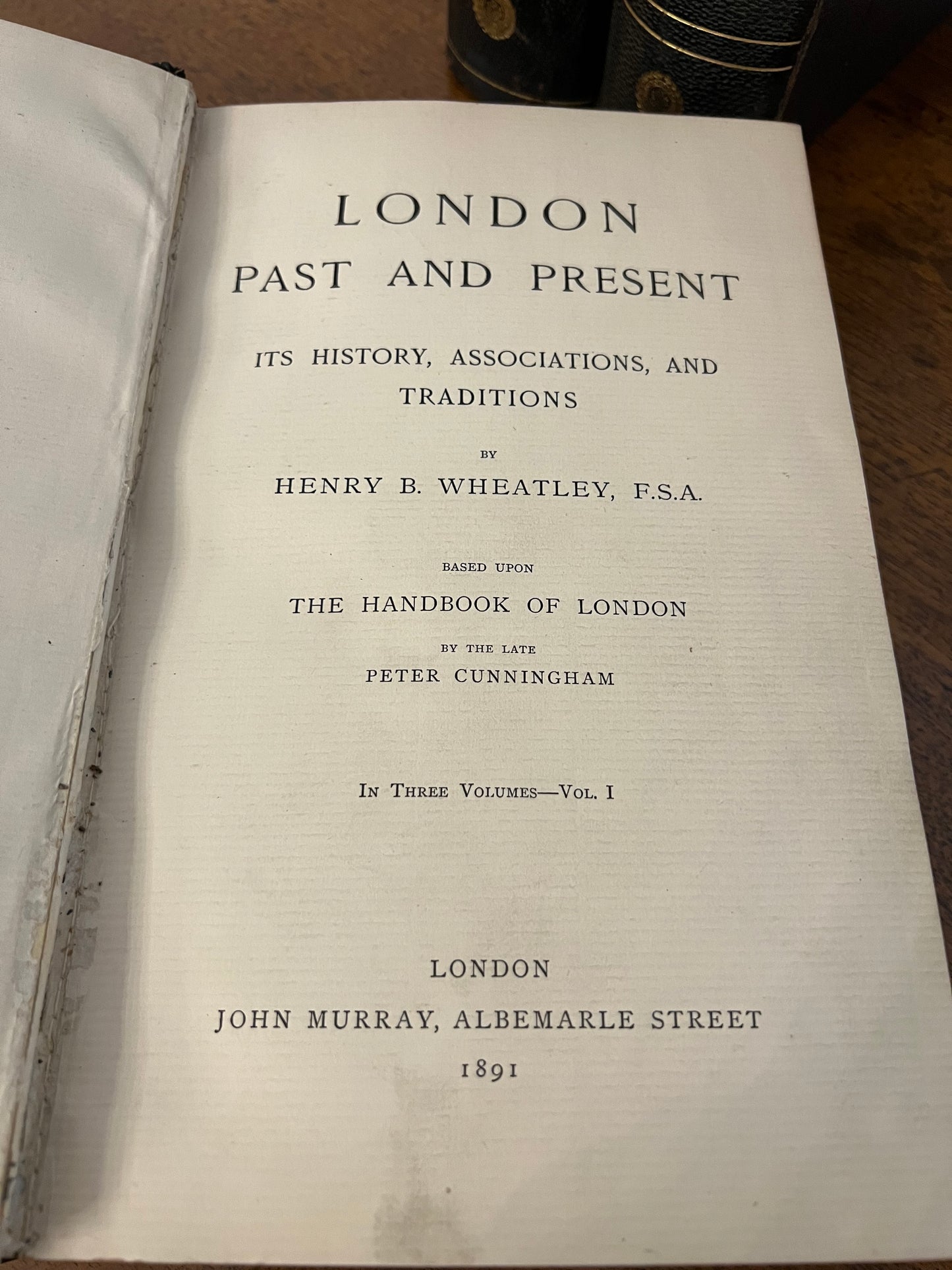 London Past/Present 3 Vol