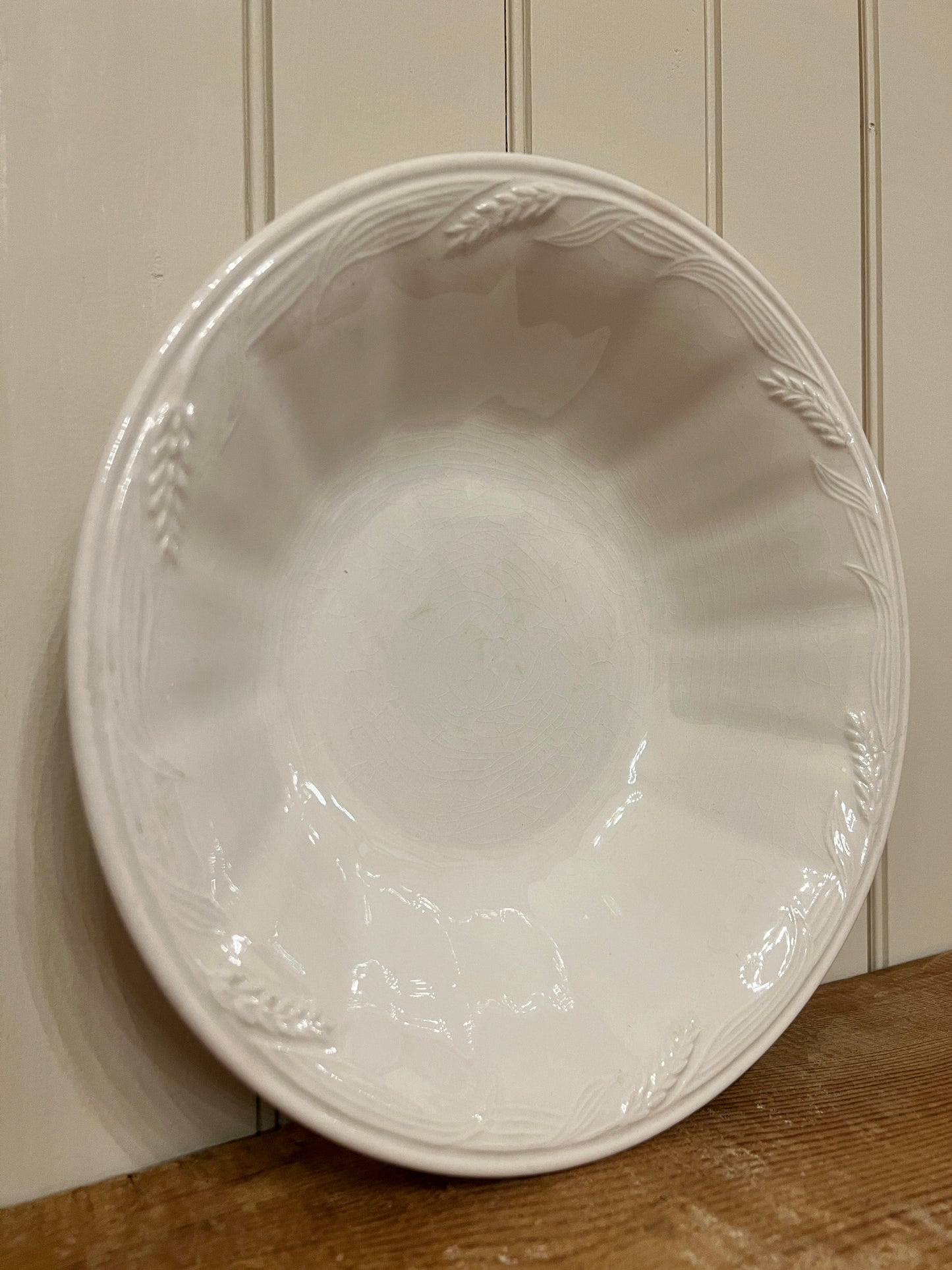 Crownford Ironstone Wheat Bowl