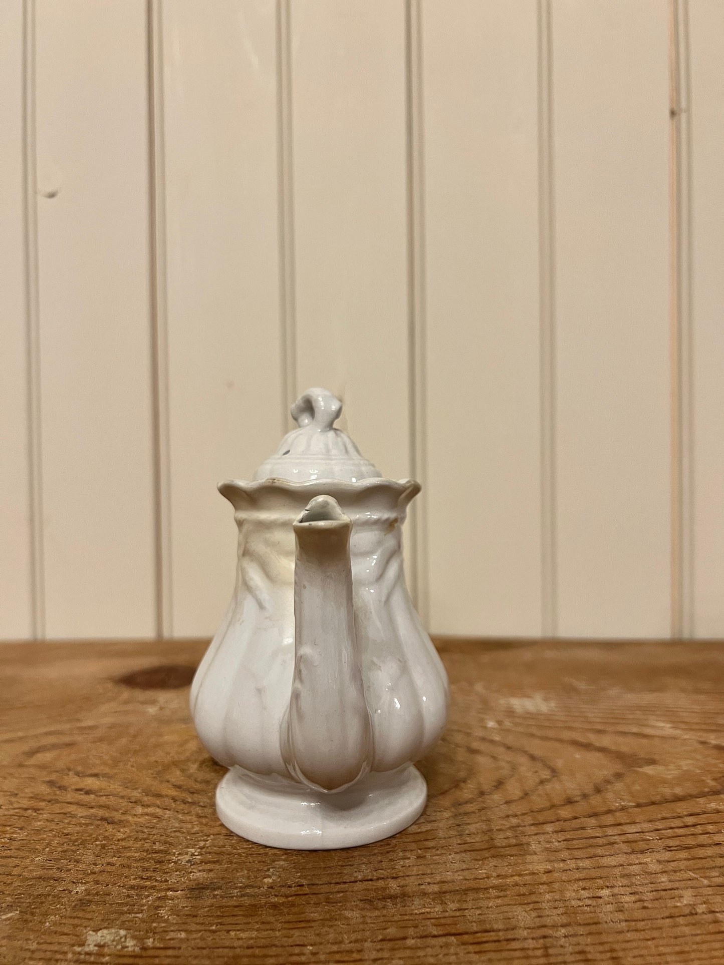 Elsmore & Forster Miniature Wheat Coffee Pot & Sugar Bowl