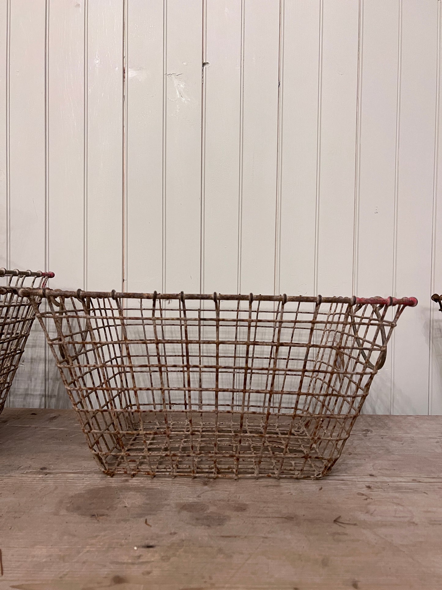 French Oyster Shelling Baskets