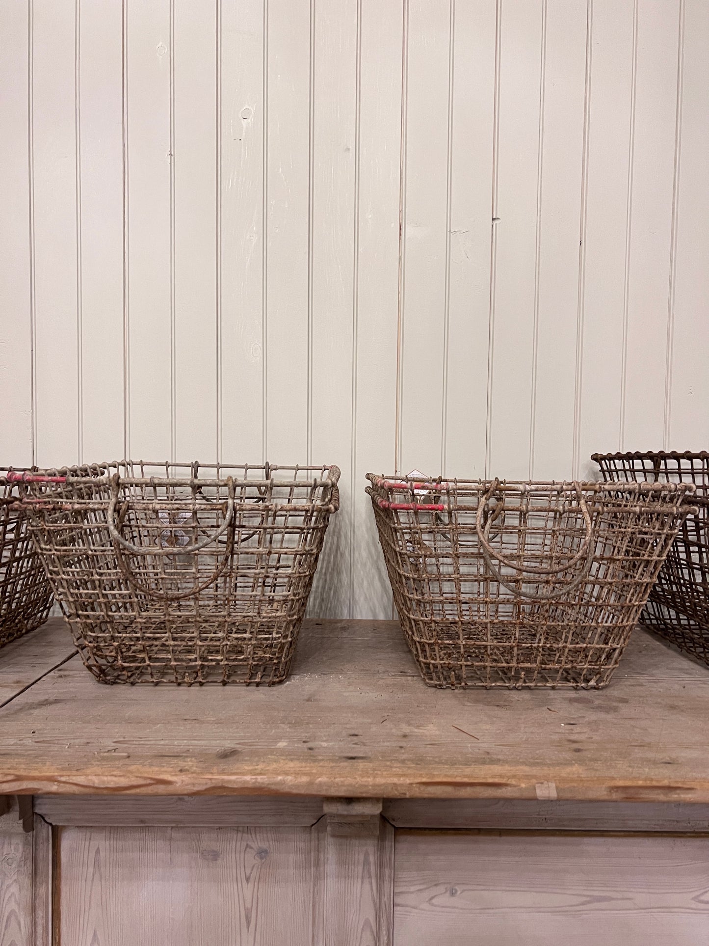French Oyster Shelling Baskets