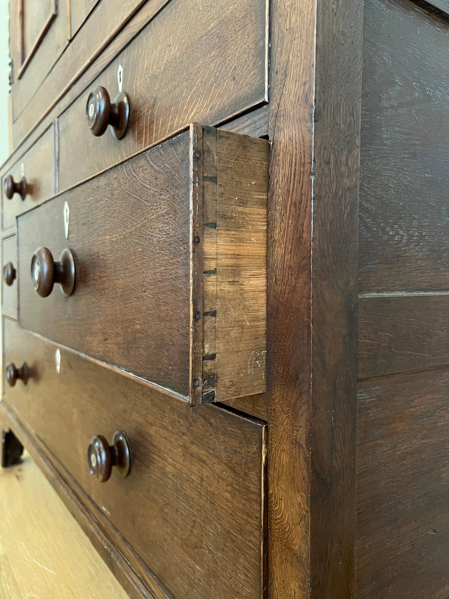 Oak Housekeepers Cupboard