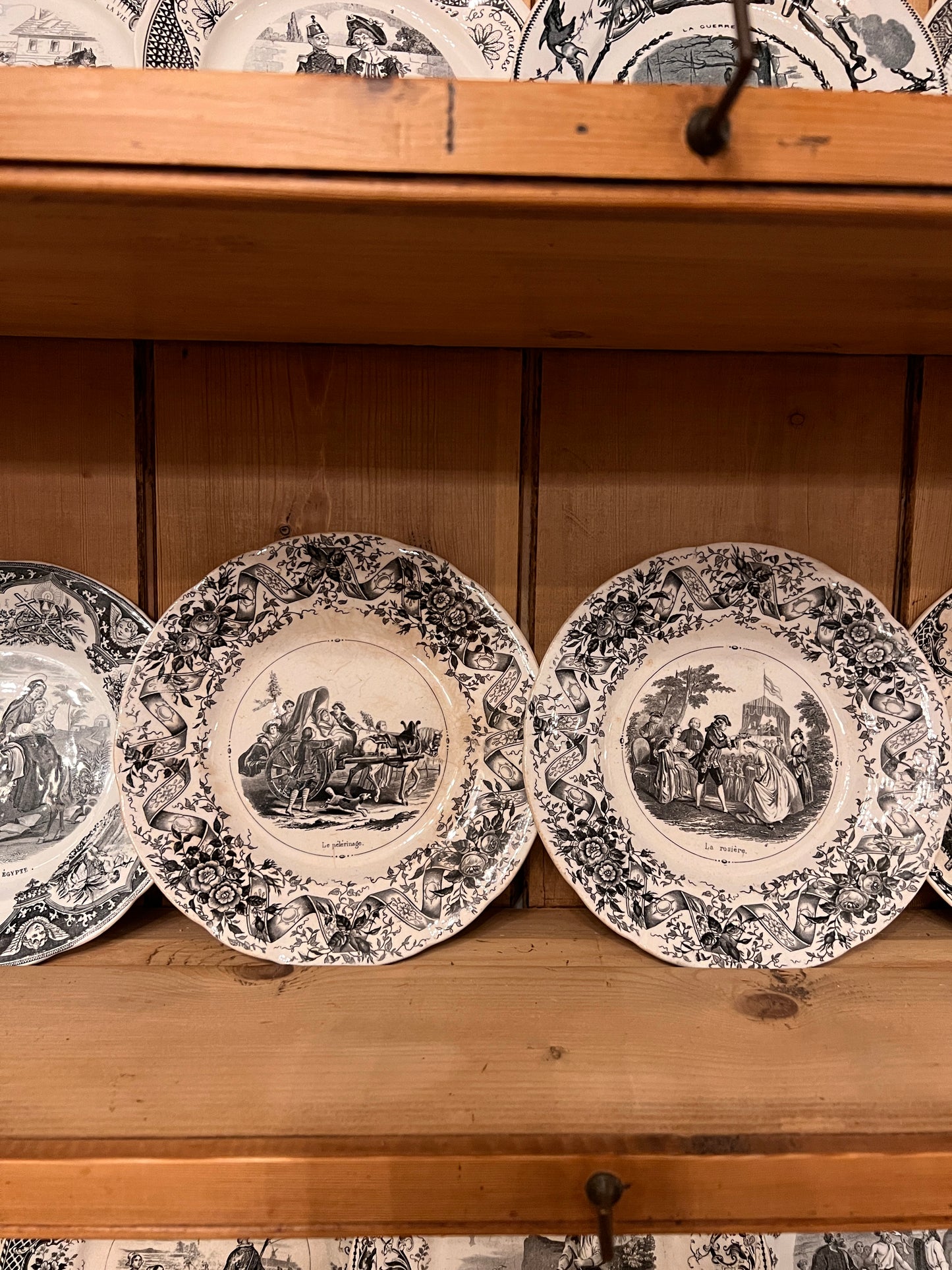 French Conversation Plates