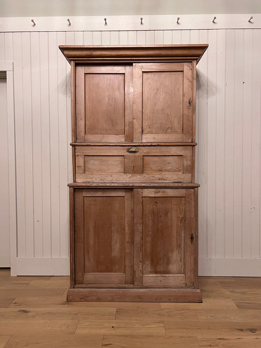 English Pine Secretary Desk