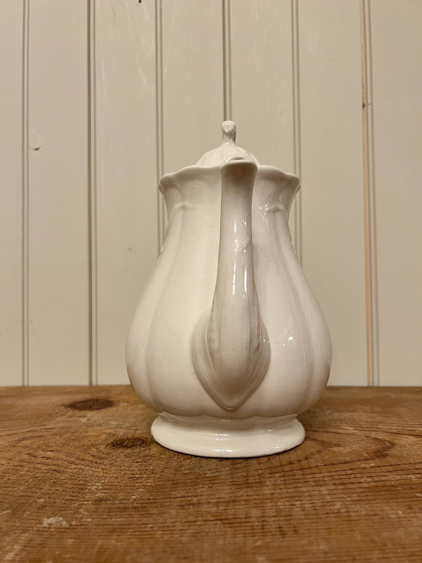 Wm Adams & Sons Wheat Ironstone Coffee Pot