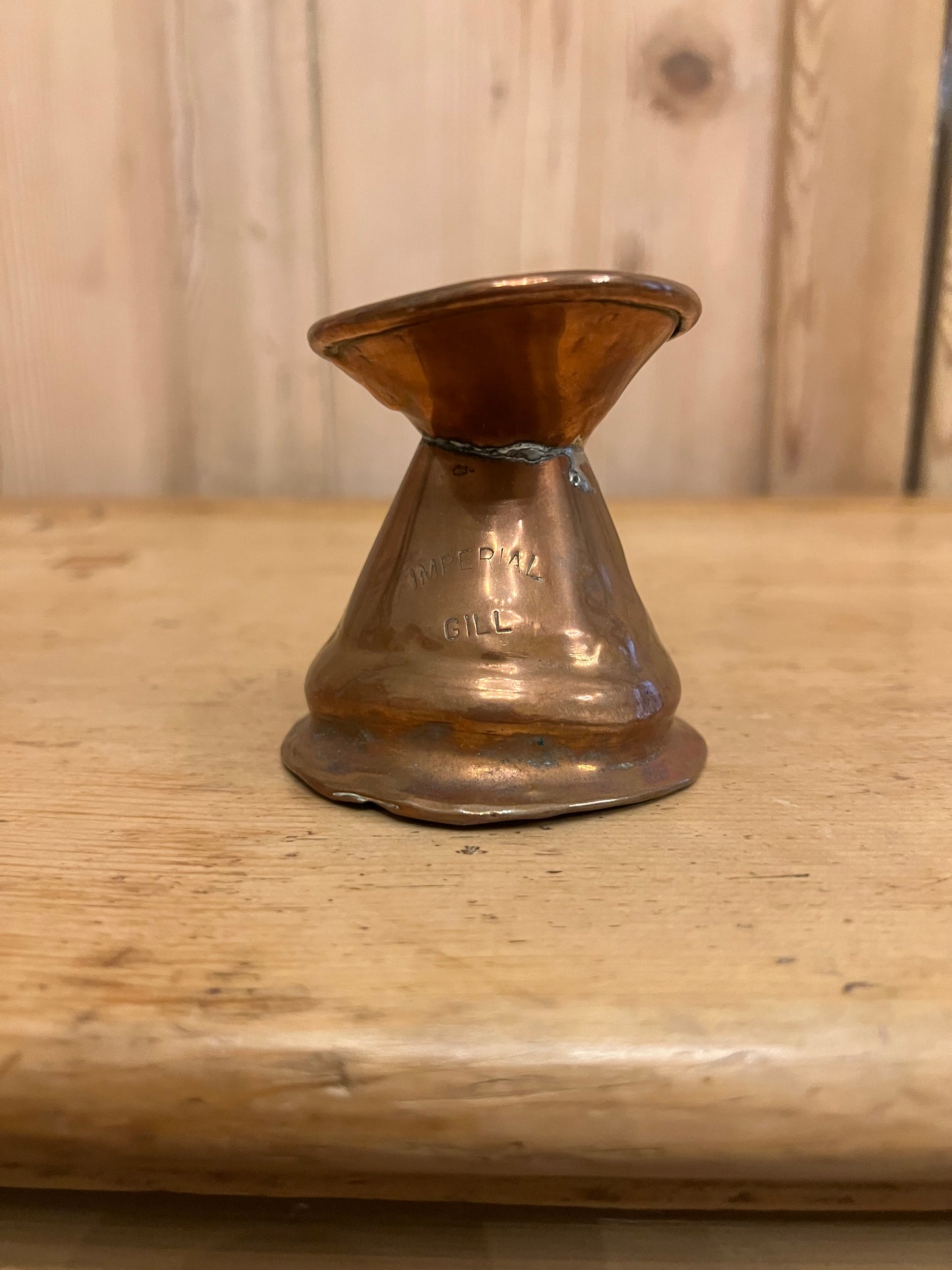 1 Imperial Gill Copper Measure