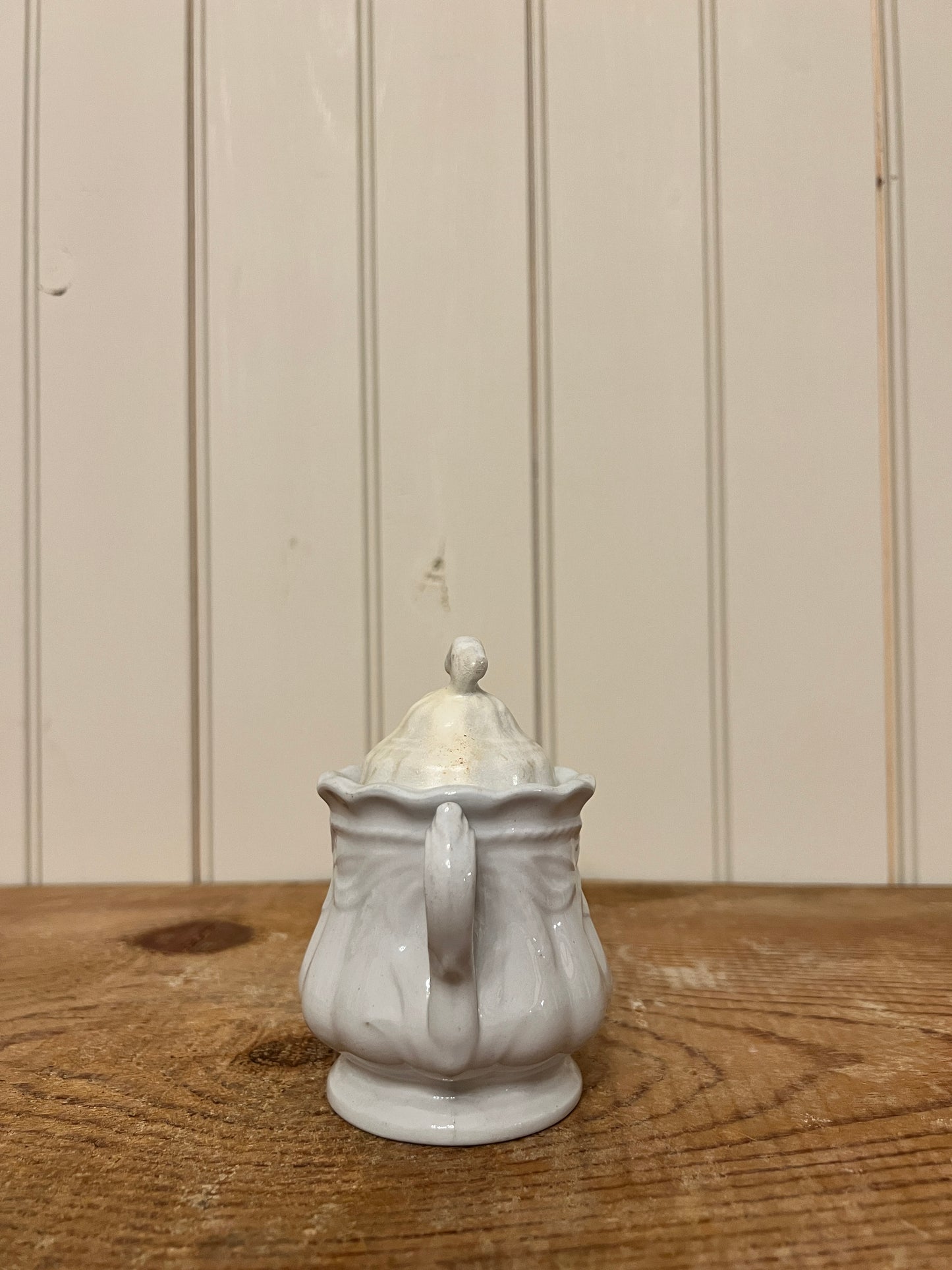 Elsmore & Forster Miniature Wheat Coffee Pot & Sugar Bowl