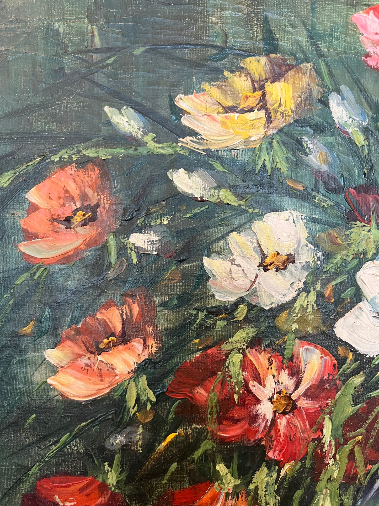 Impressionist Cosmos Painting