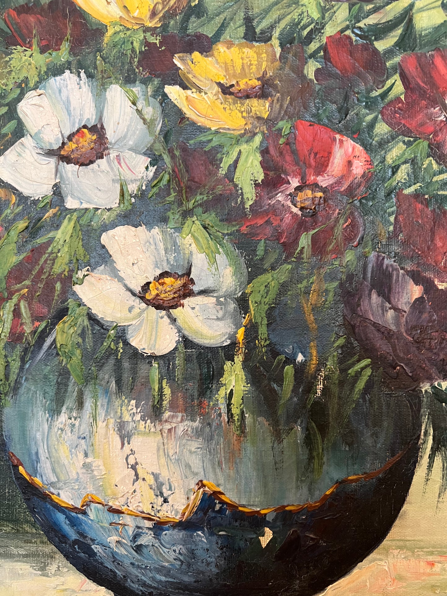 Impressionist Cosmos Painting
