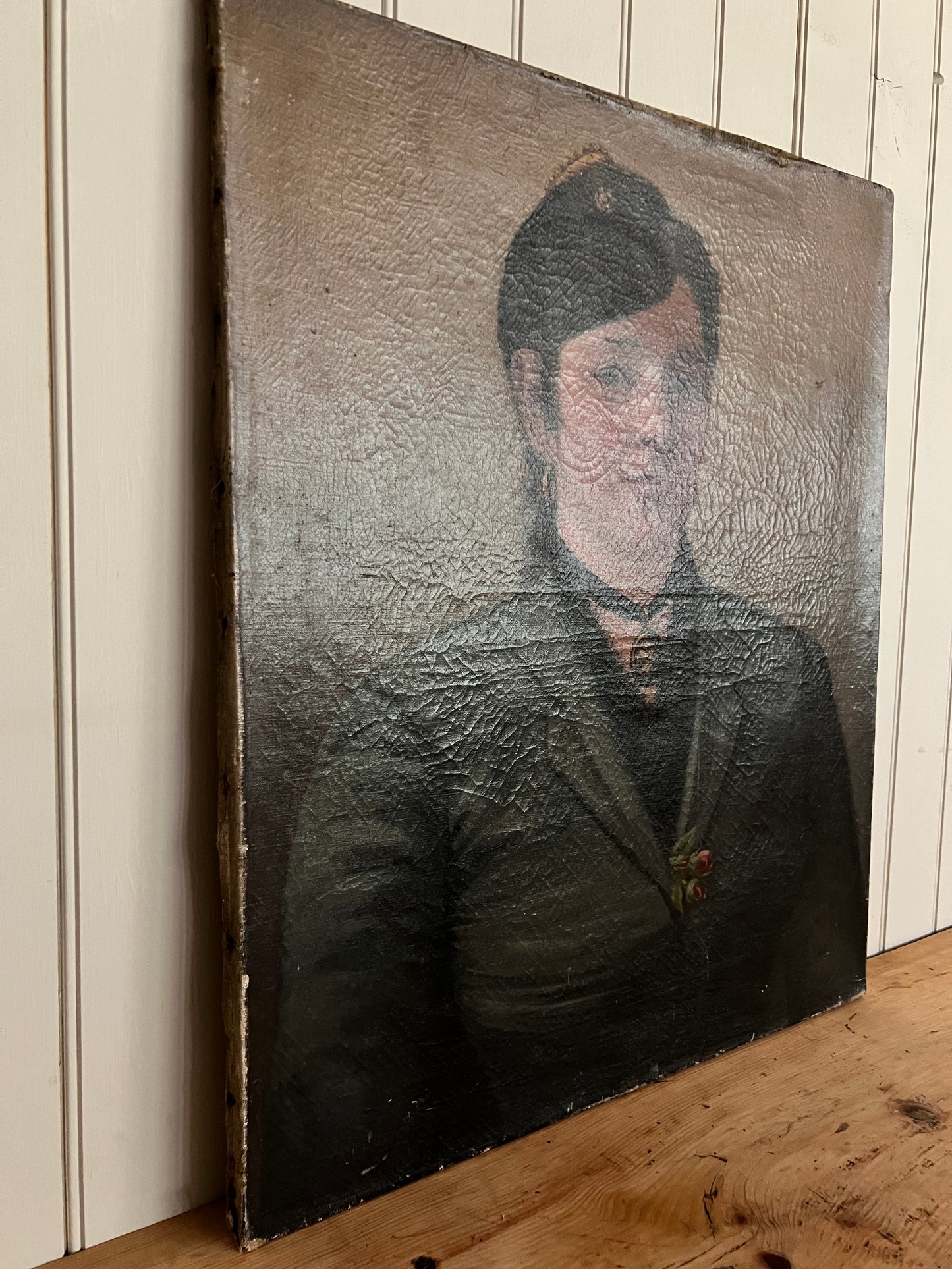 Oil on Canvas - Portrait of a Woman
