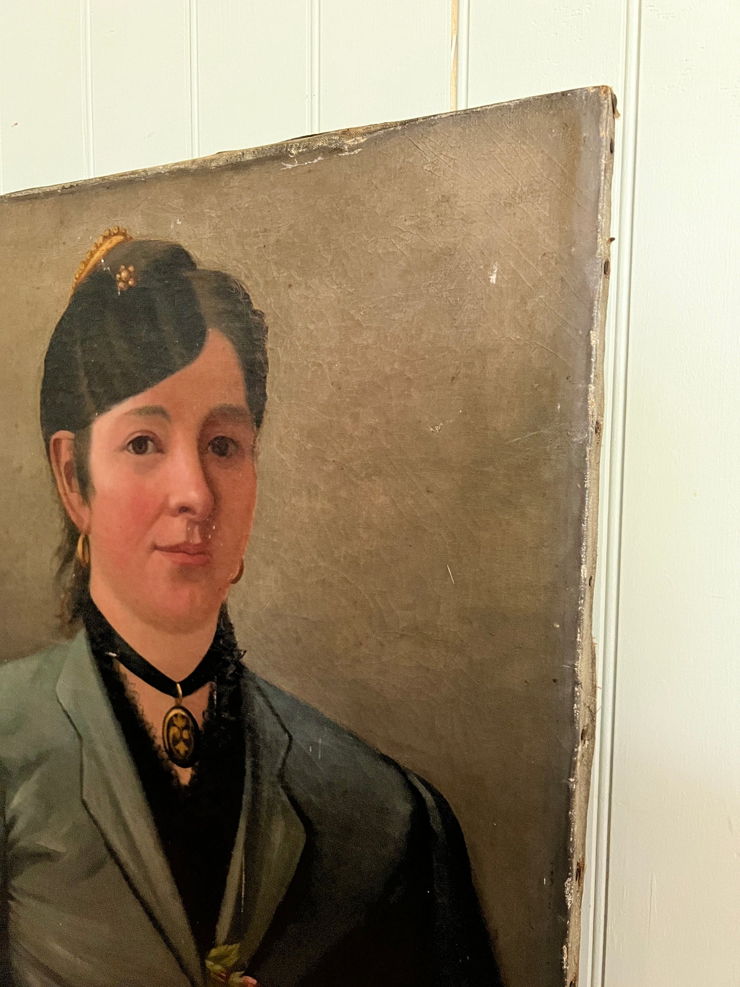 Oil on Canvas - Portrait of a Woman