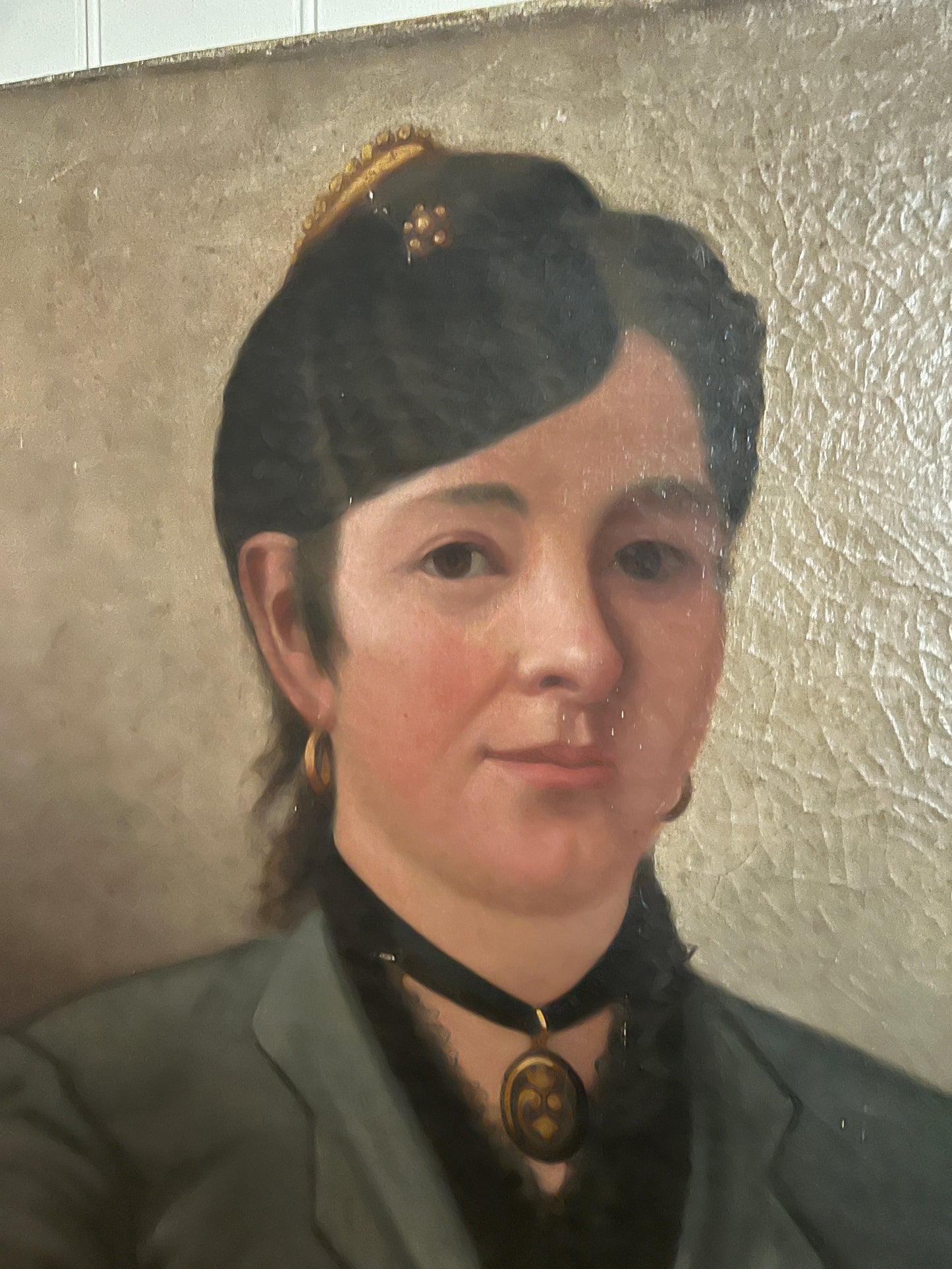 Oil on Canvas - Portrait of a Woman