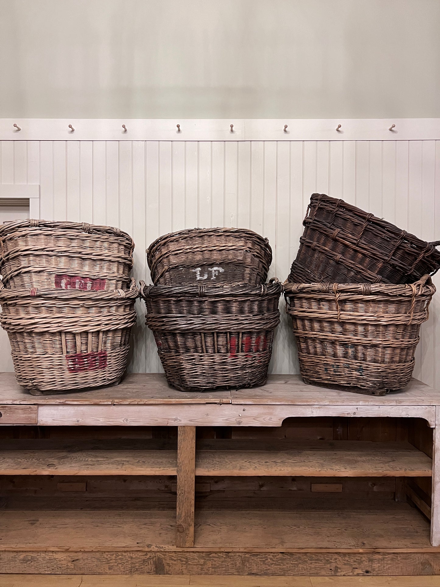 French Grape Picking Basket