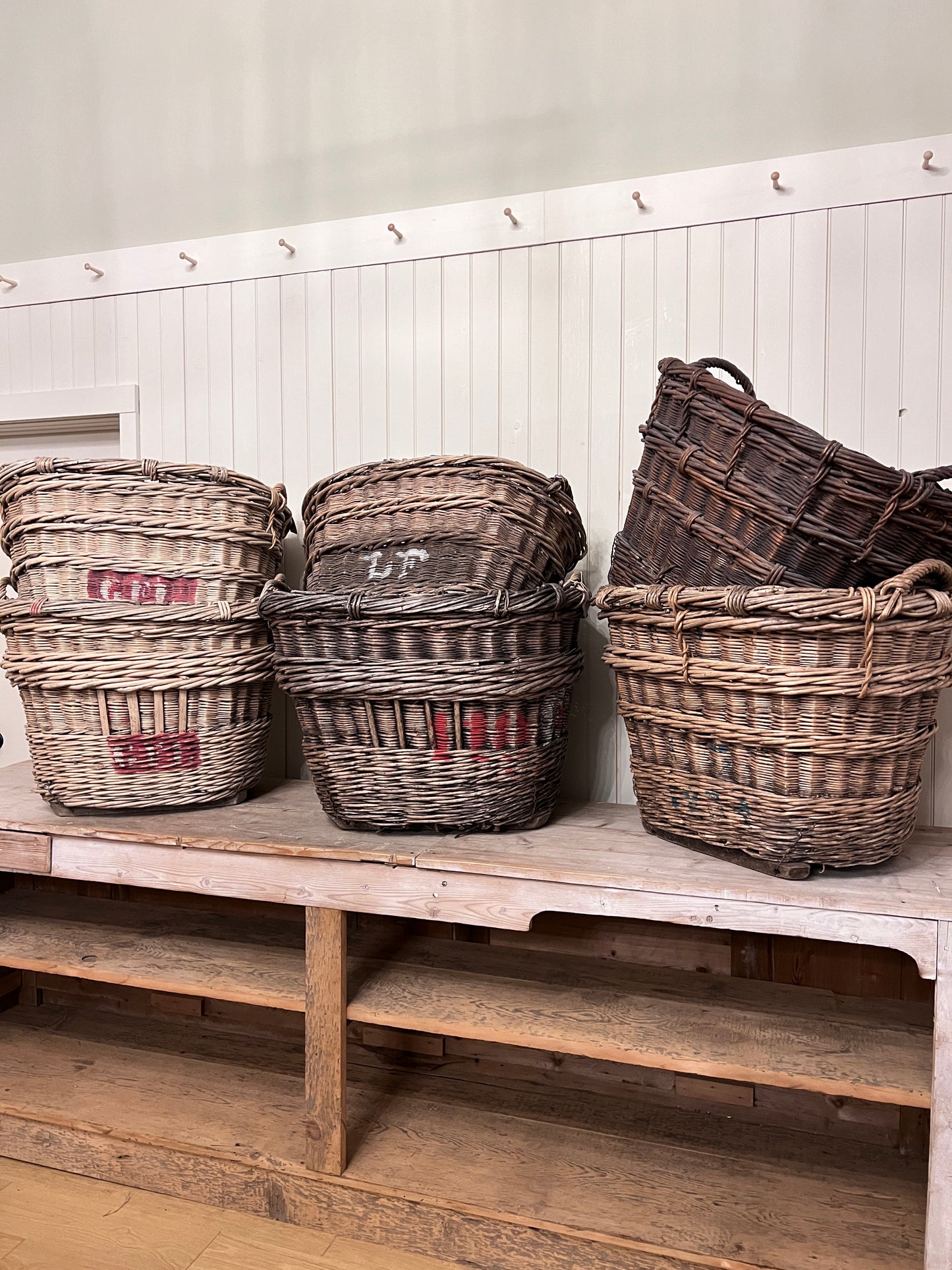 French Grape Picking Basket