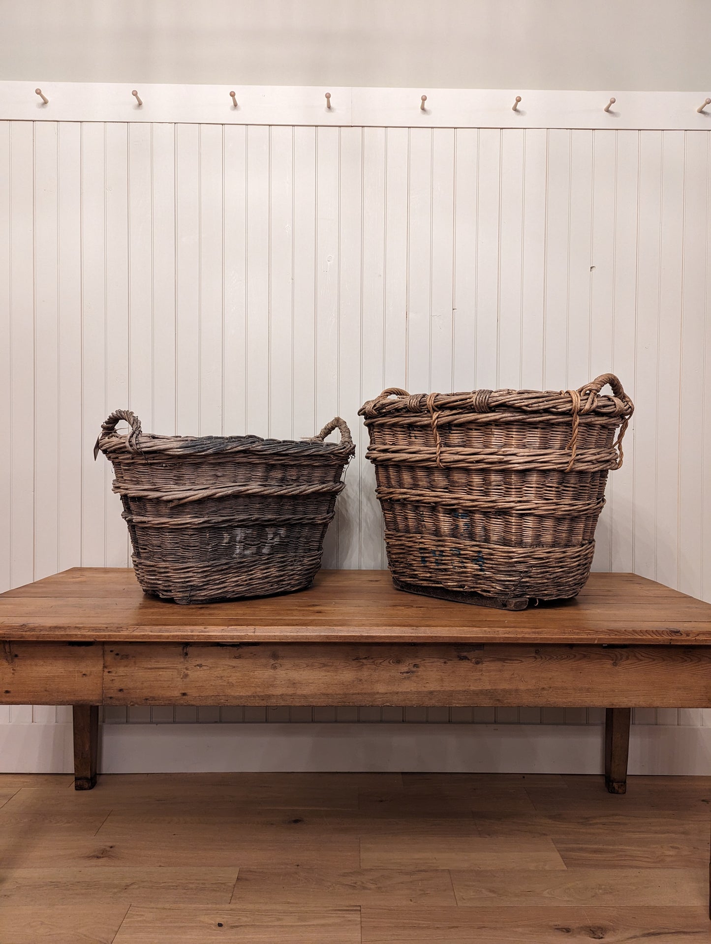 French Grape Picking Basket