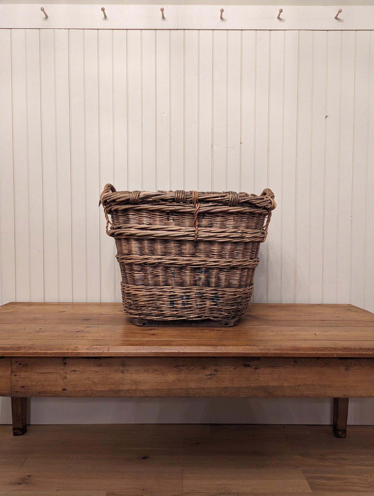 French Grape Picking Basket
