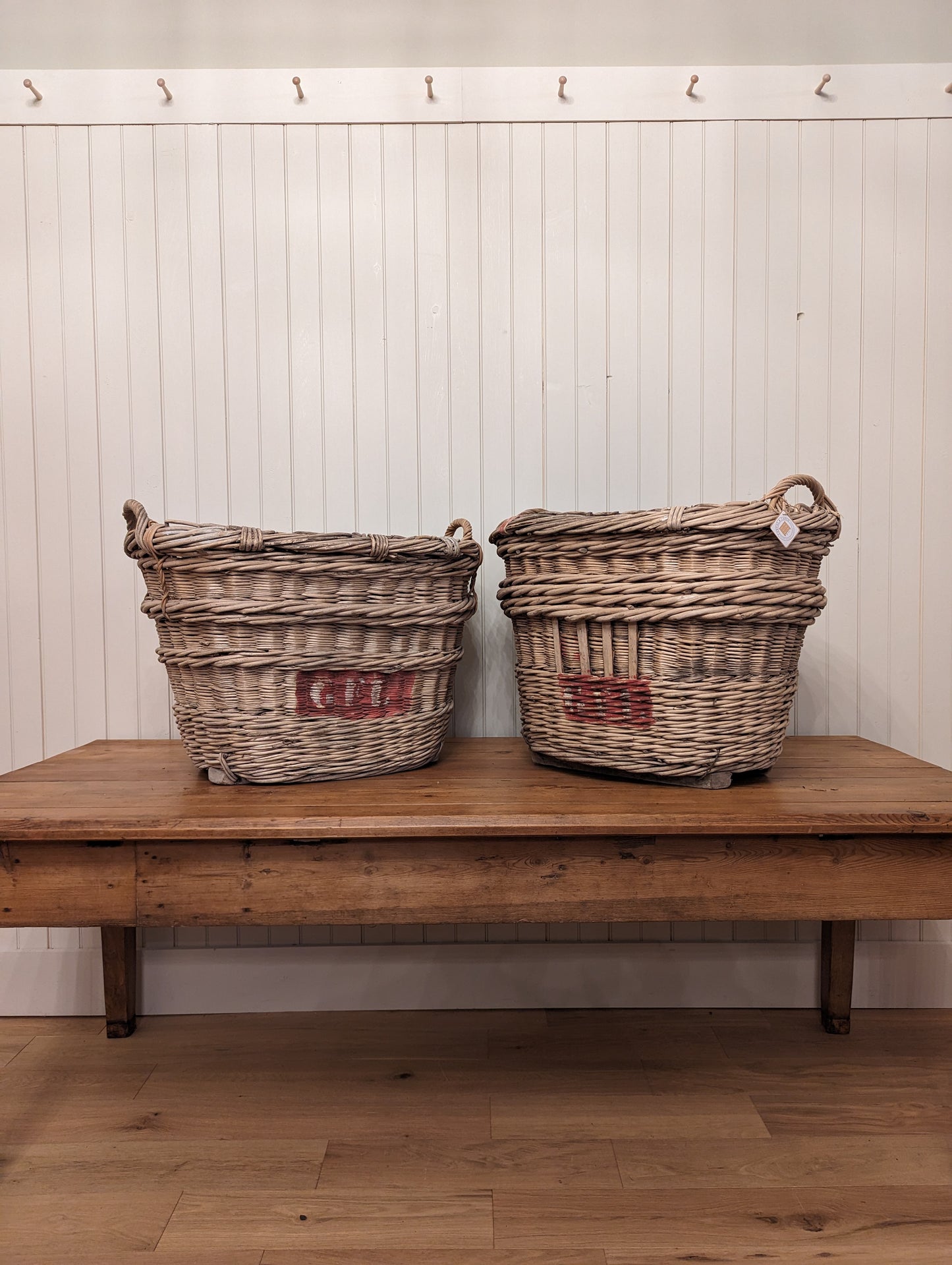 French Grape Picking Basket