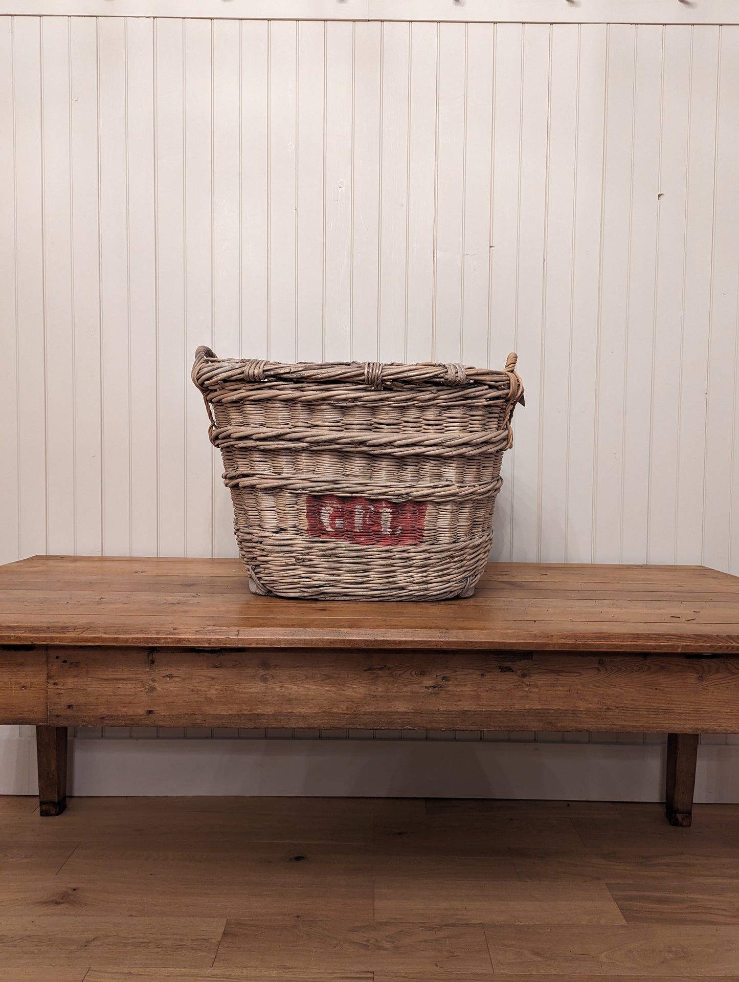 French Grape Picking Basket