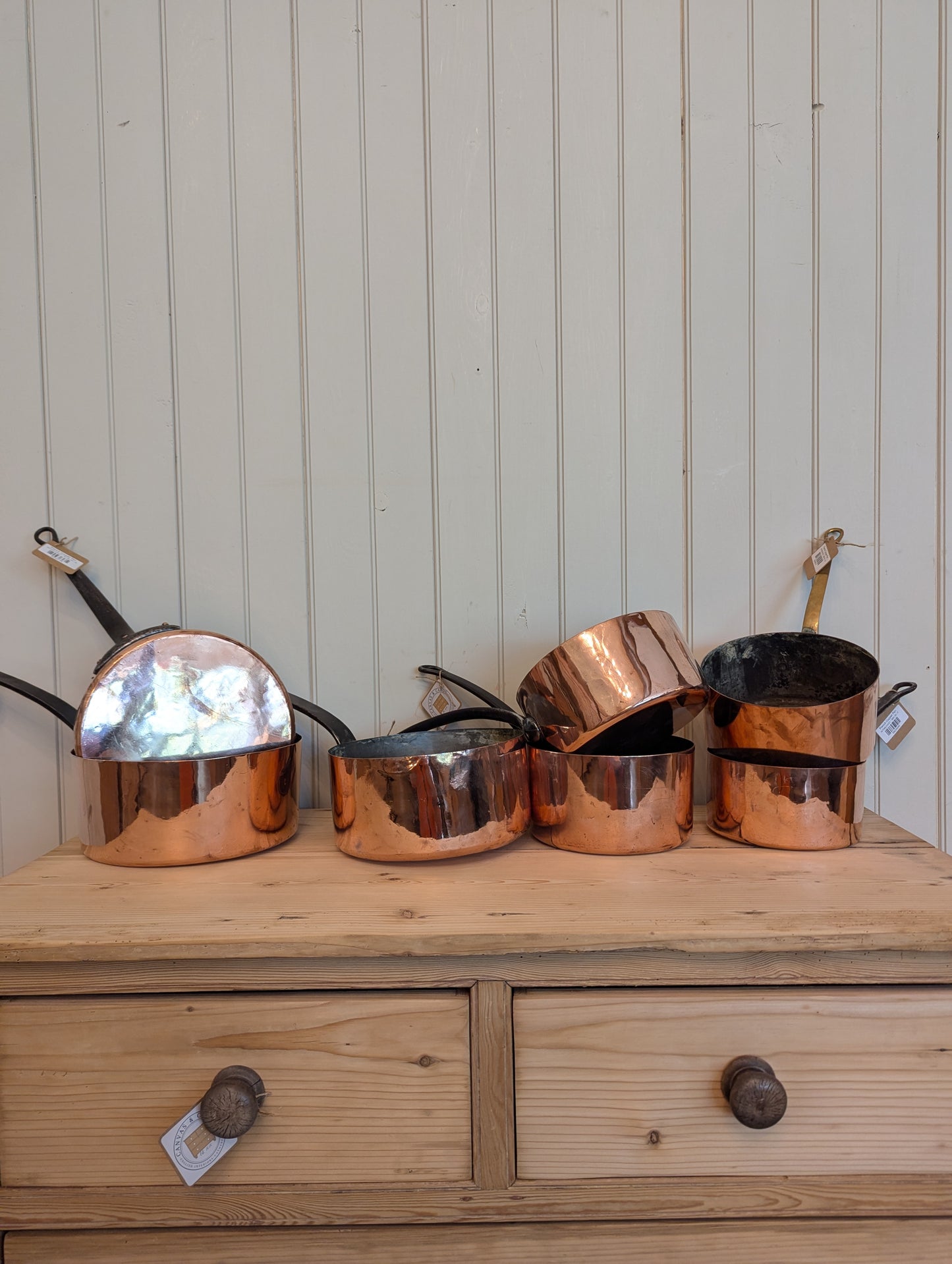 French Copper Pan
