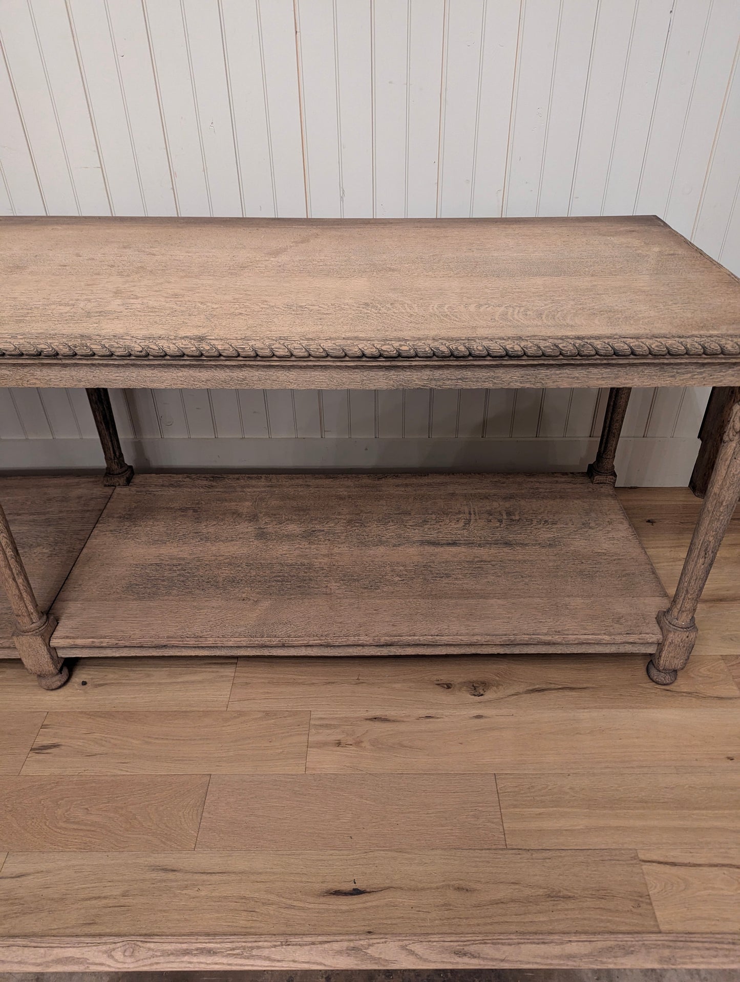 Scrubbed Oak Belgian Drapers Table 1