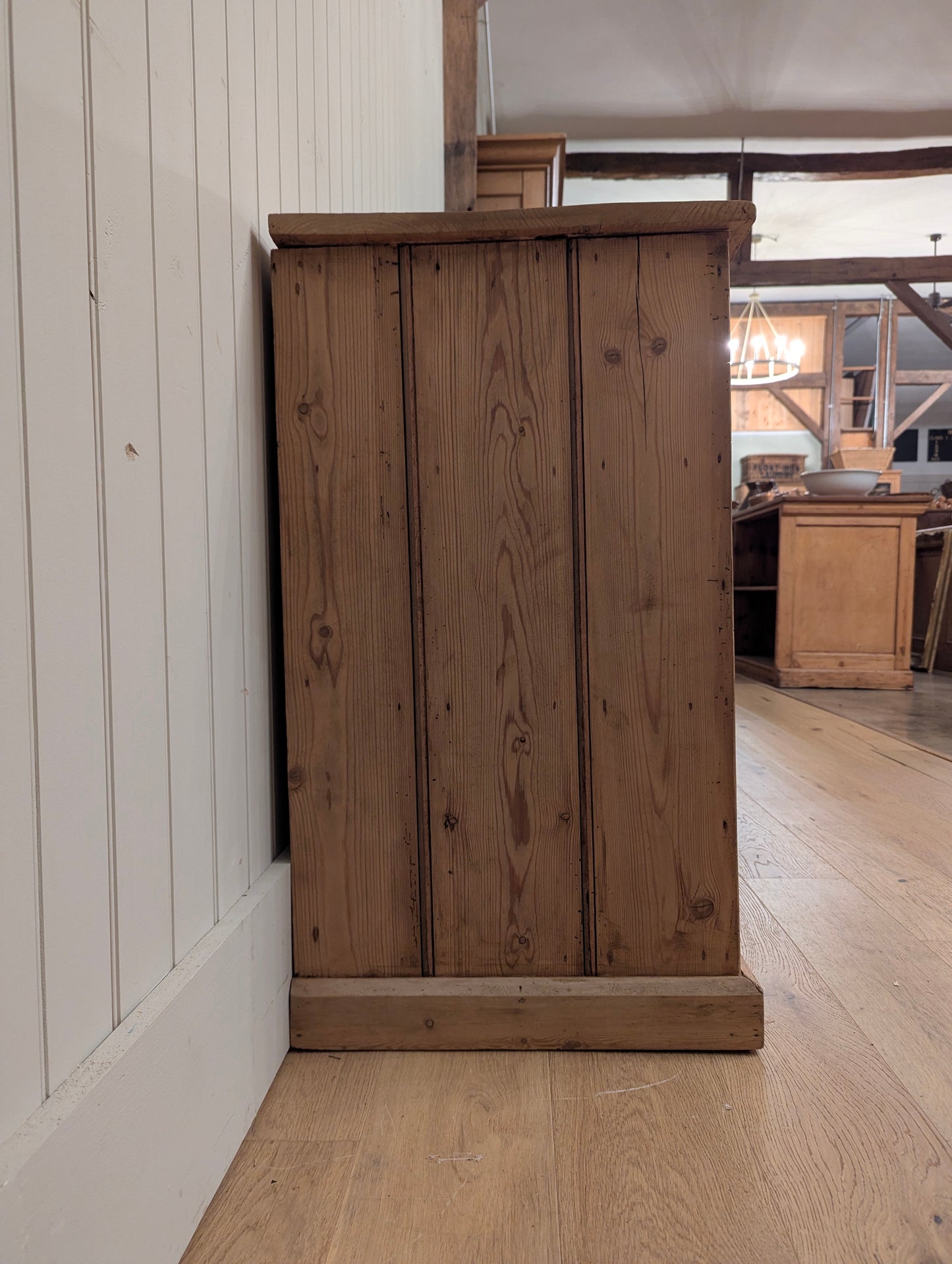 English Pine 2 Over 2 Chest