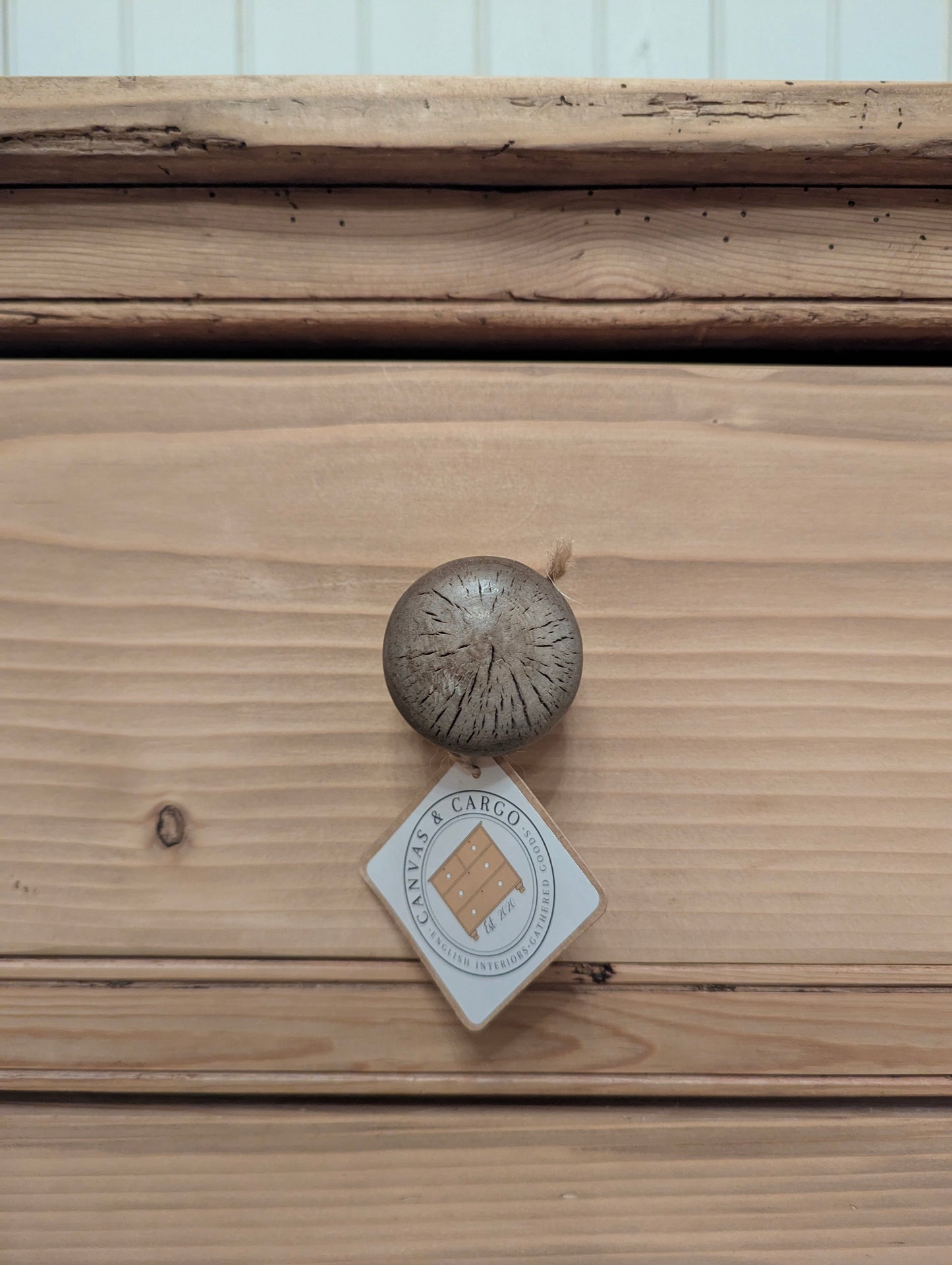 English Pine 2 Over 2 Chest