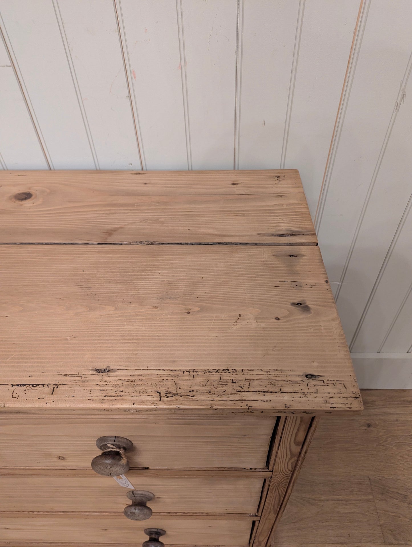 English Pine 2 Over 2 Chest