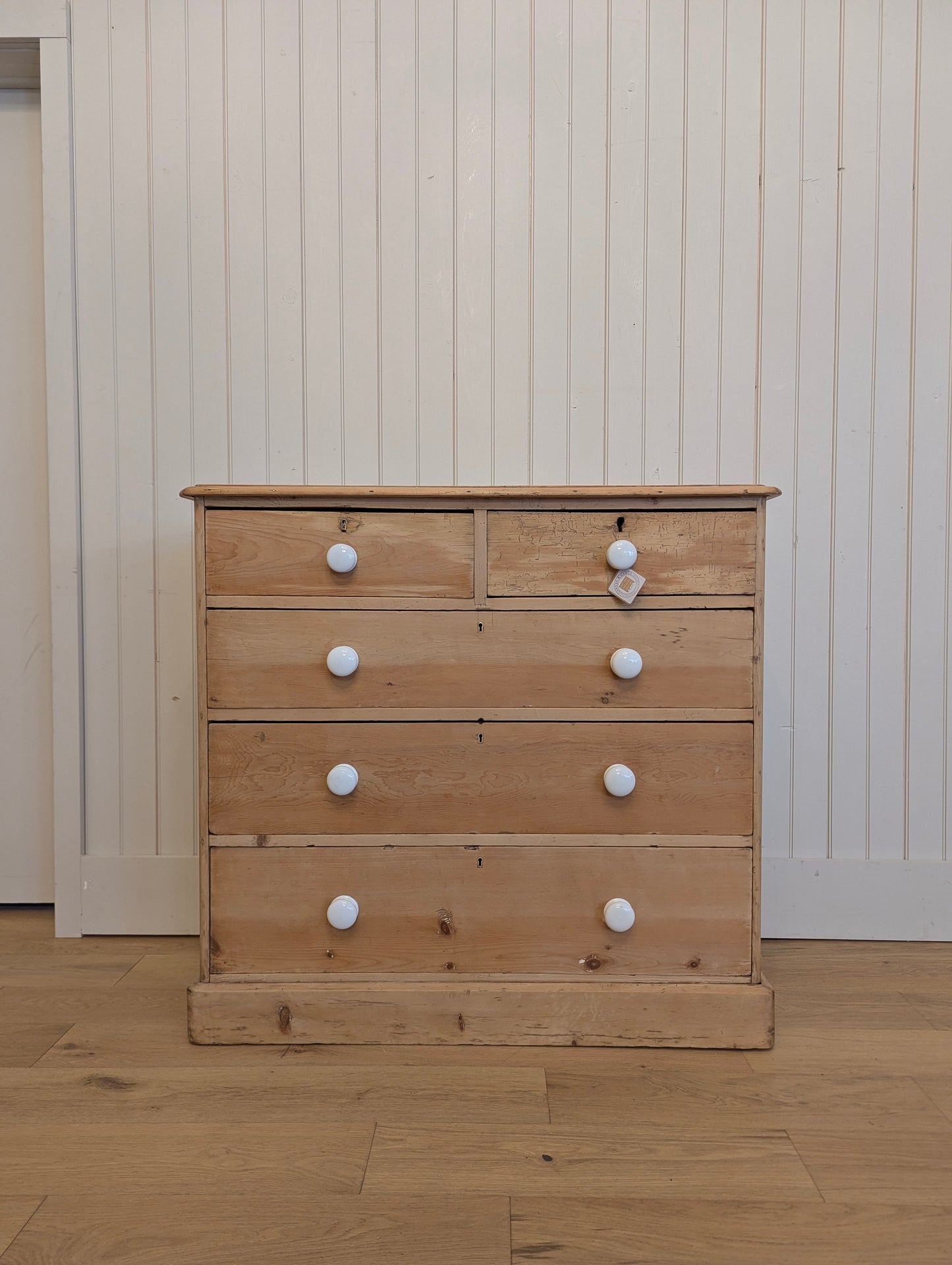 Victorian Pine 2 Over 3 Chest