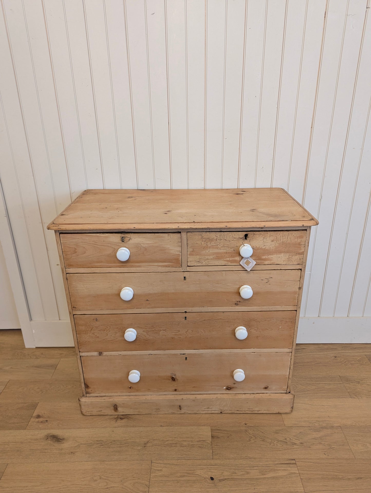 Victorian Pine 2 Over 3 Chest