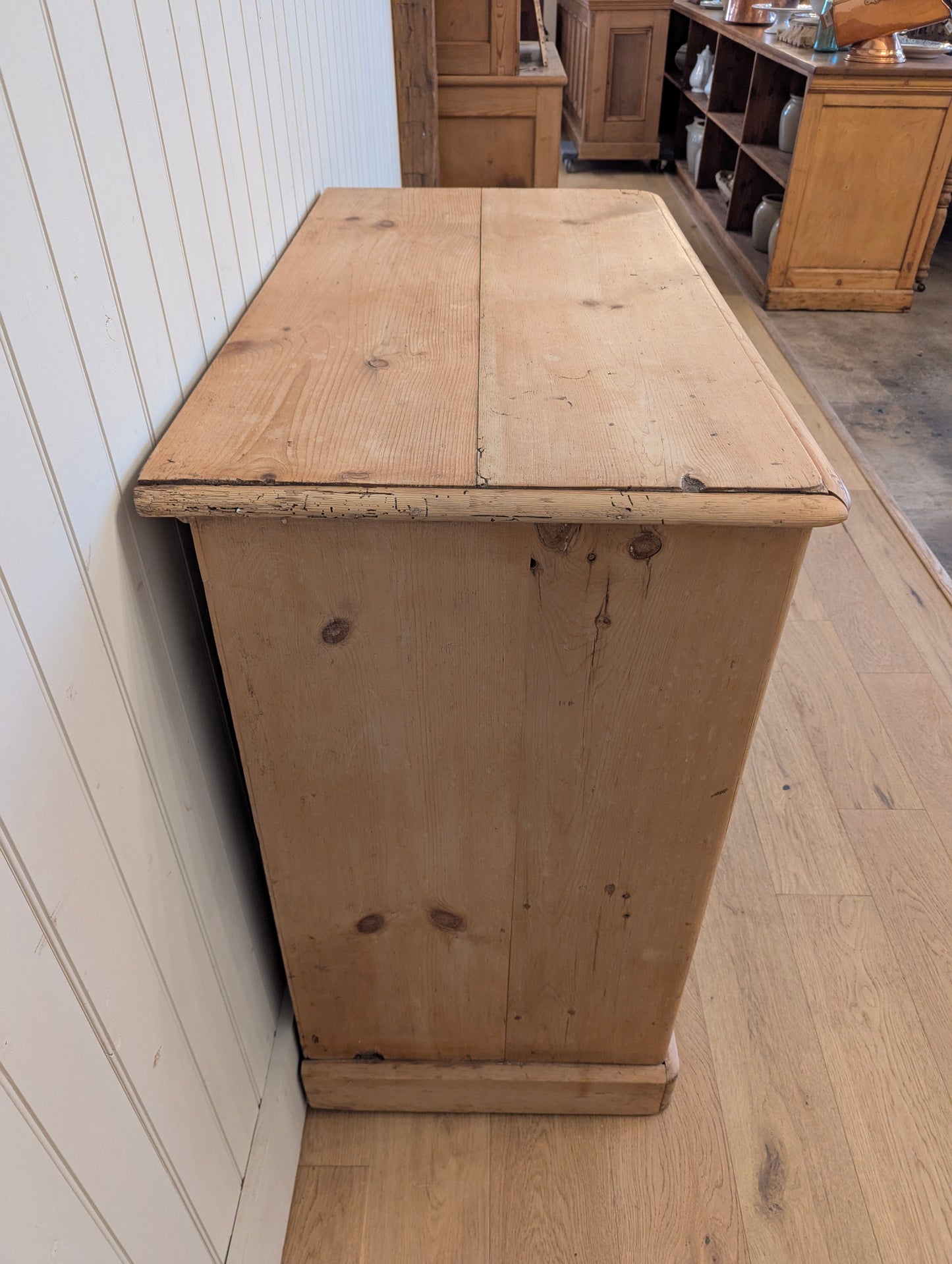 Victorian Pine 2 Over 3 Chest