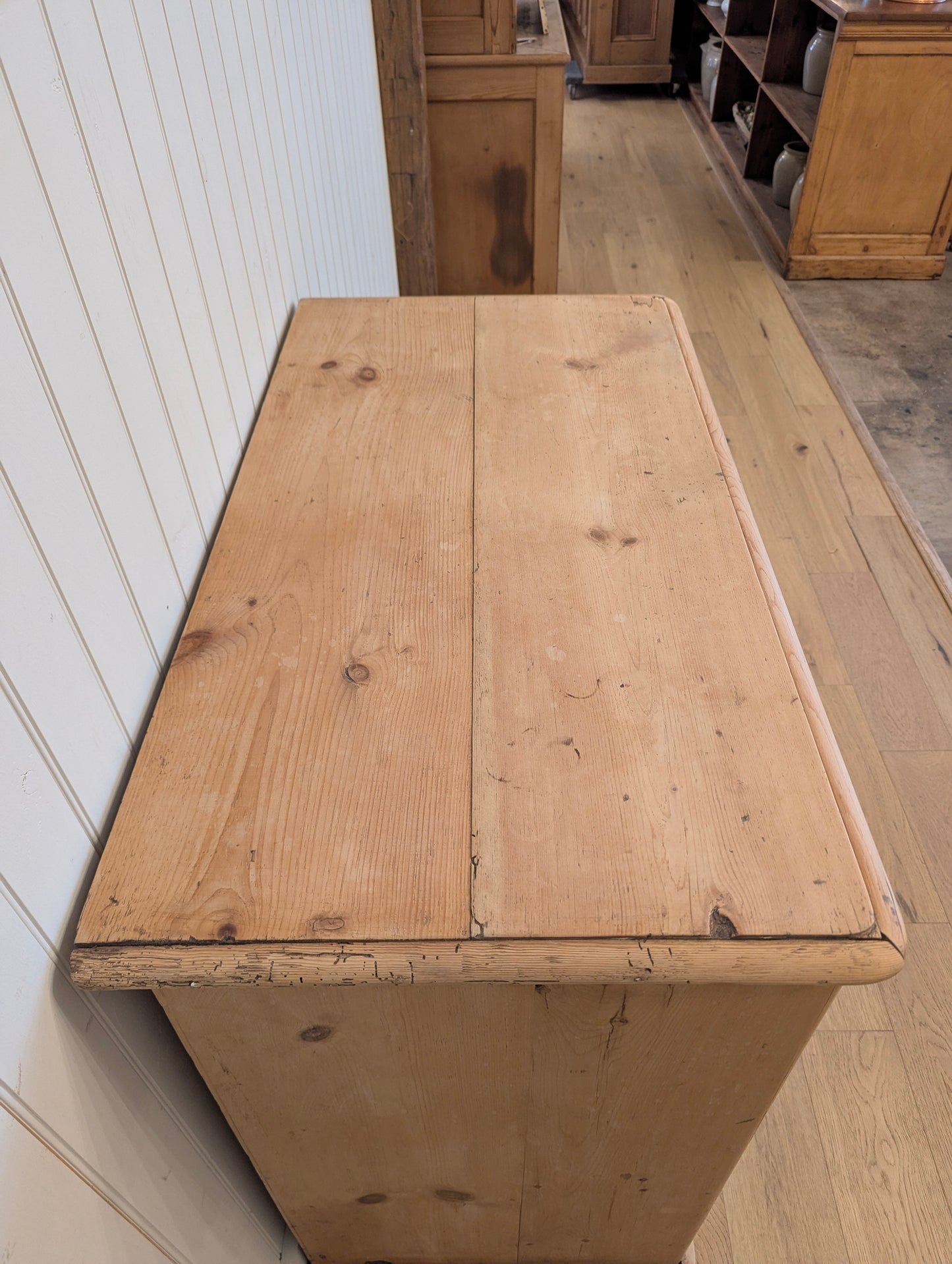 Victorian Pine 2 Over 3 Chest