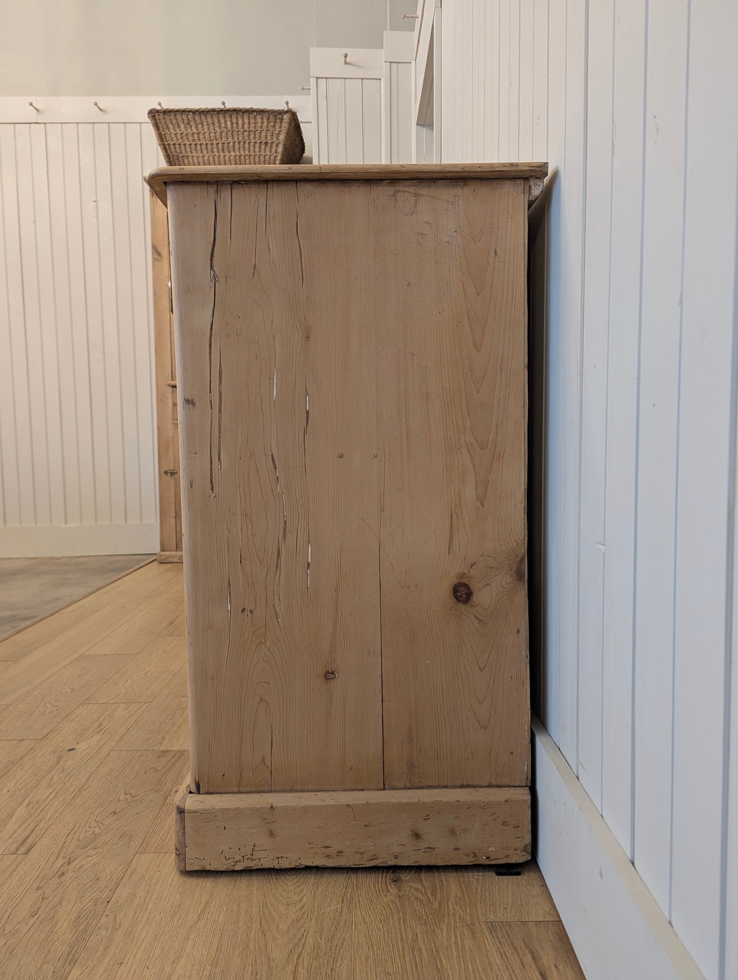 Victorian Pine 2 Over 3 Chest