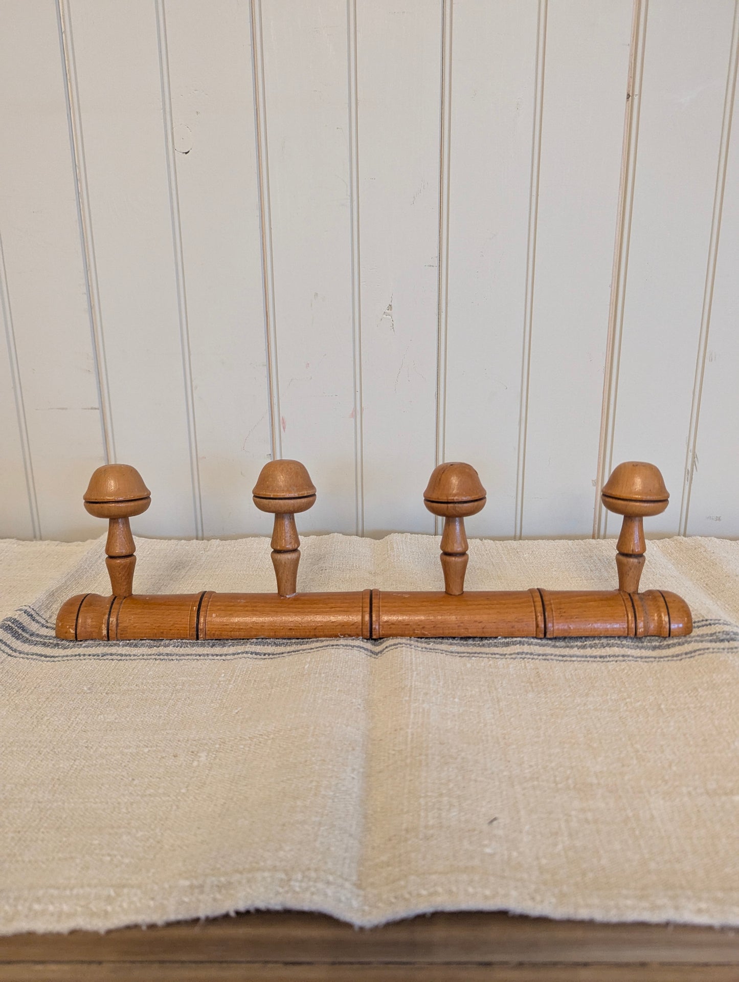 French Coat Hook - 4 Peg