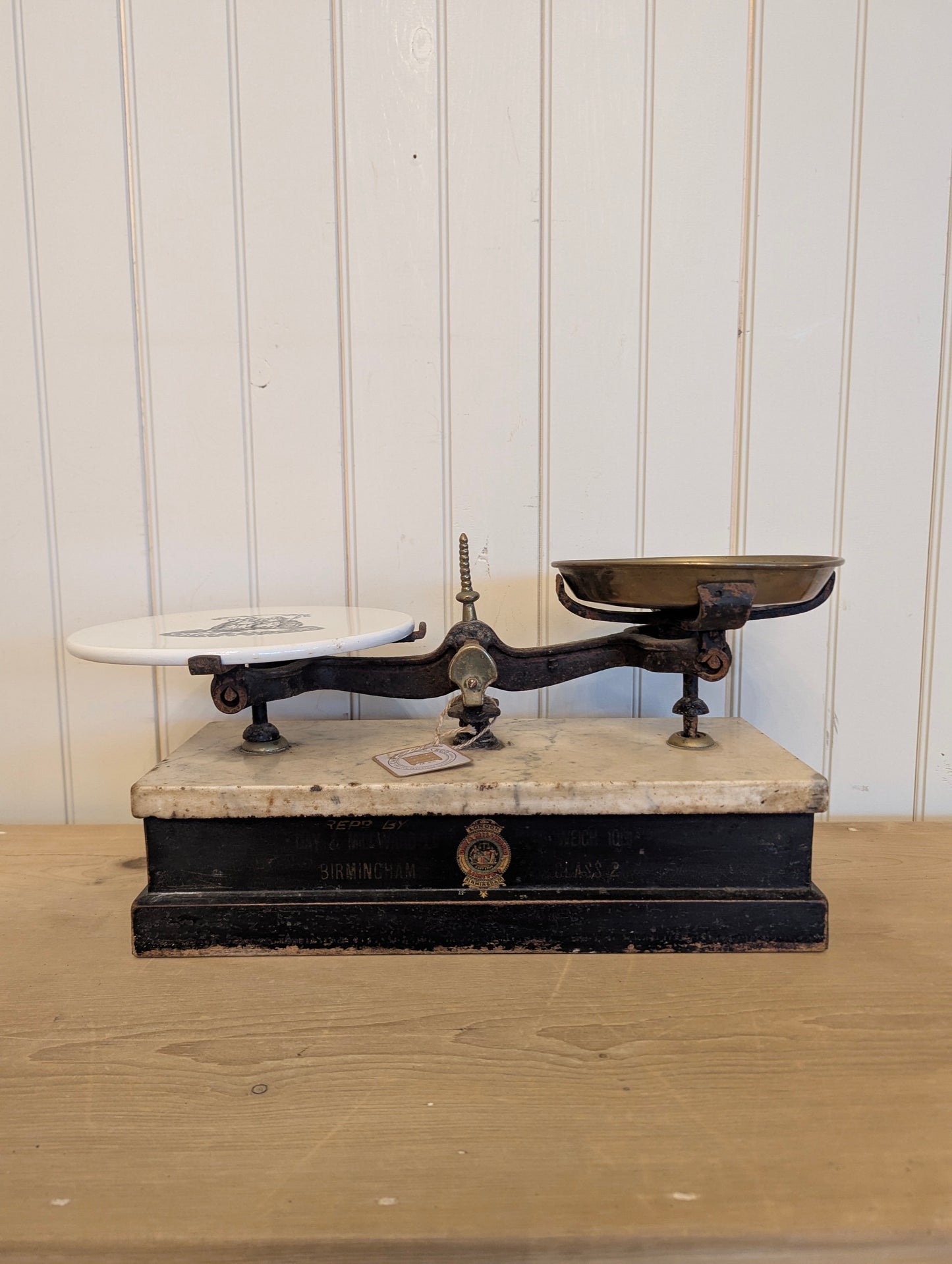 Victorian Marble Top Scale