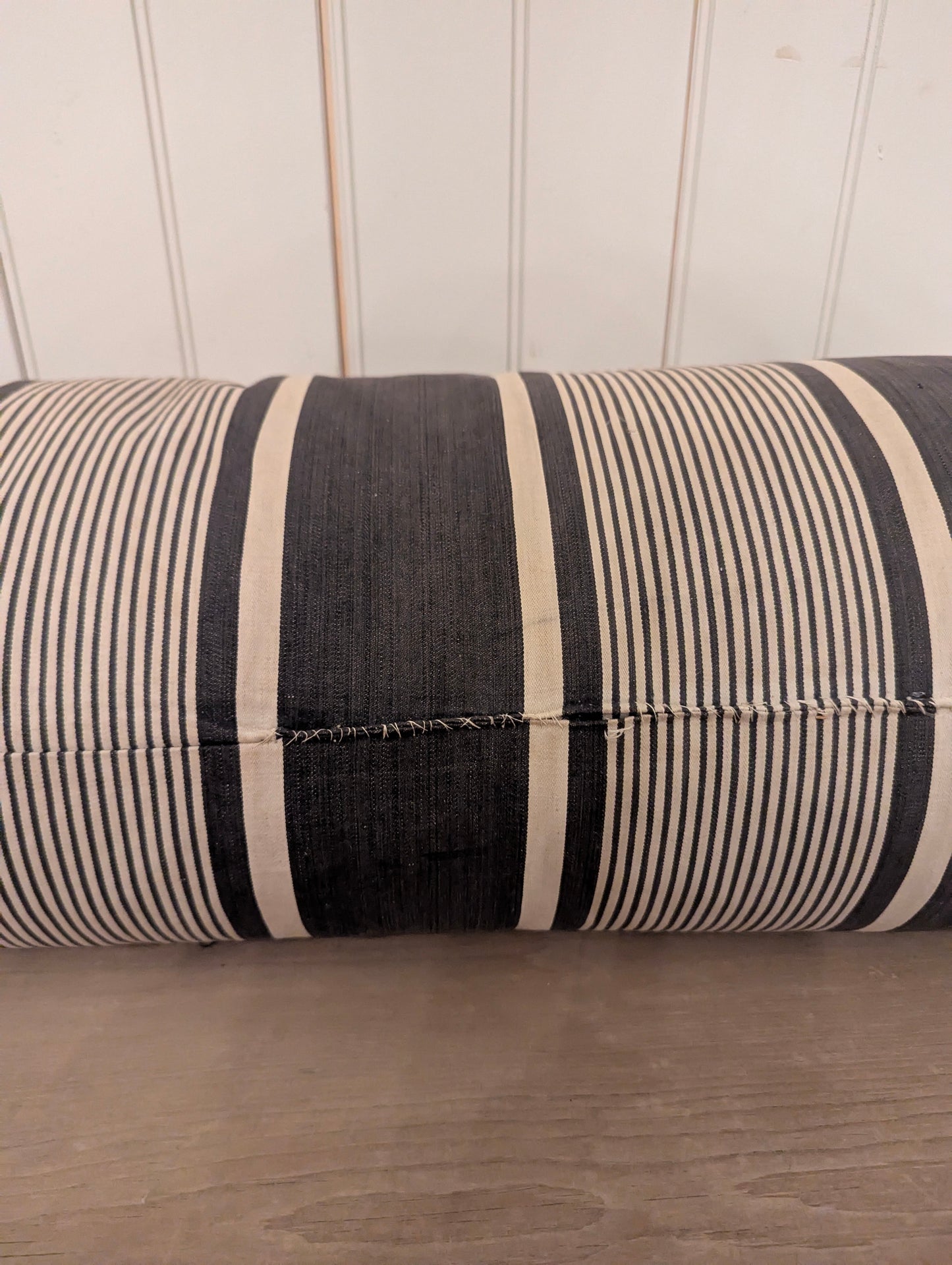 French Ticking Bolster Pillow