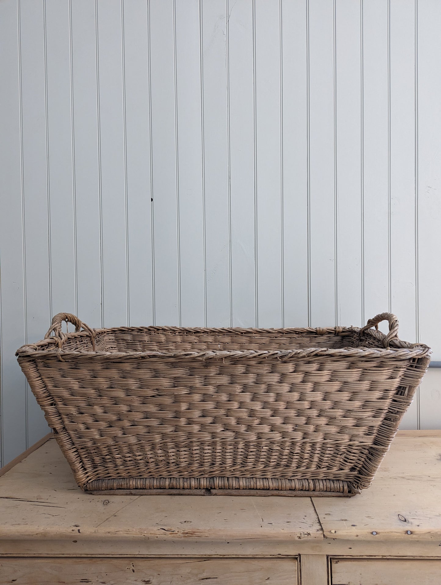 French Laundry Basket