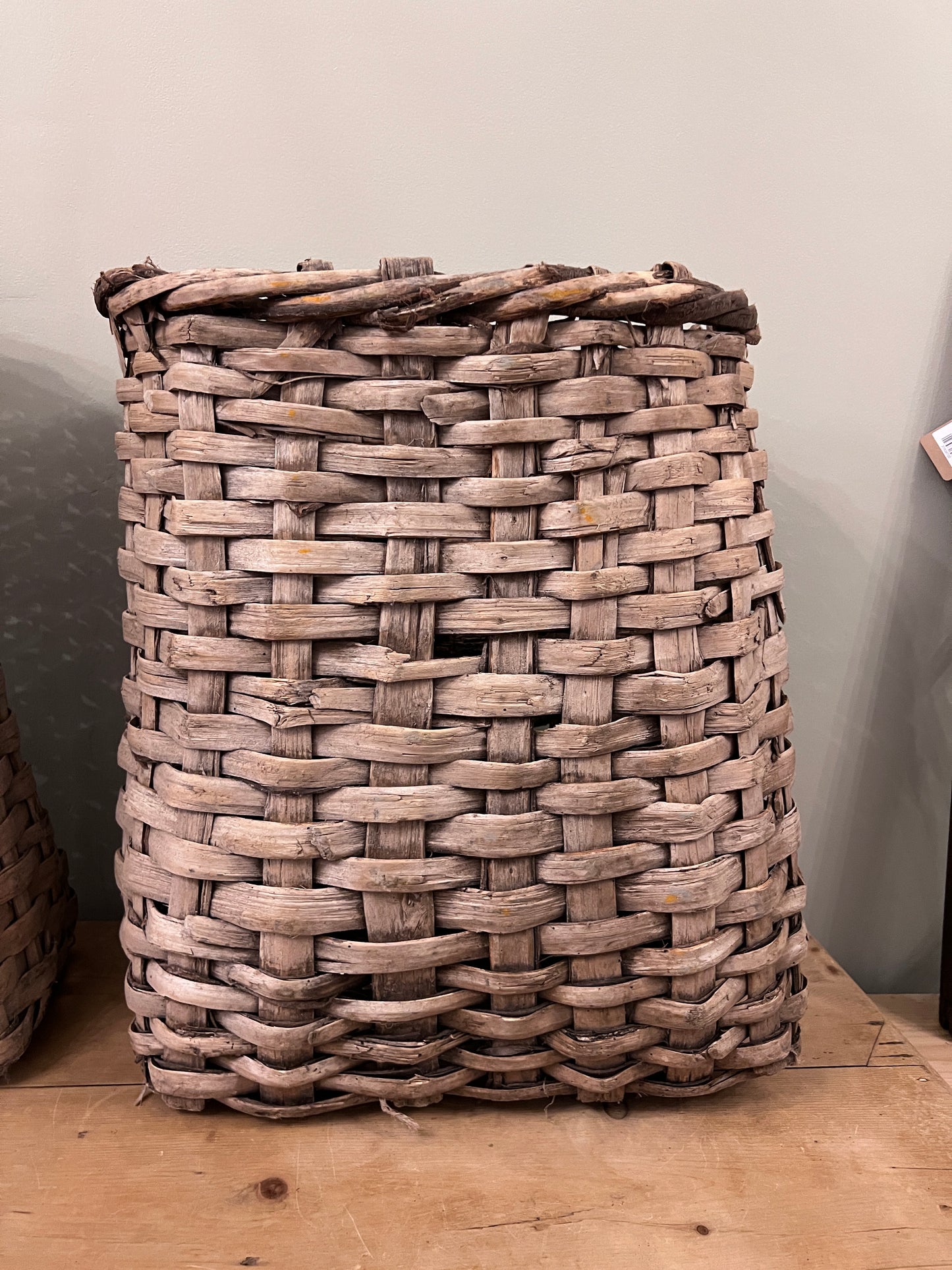 Woven Cotton Bushel Baskets
