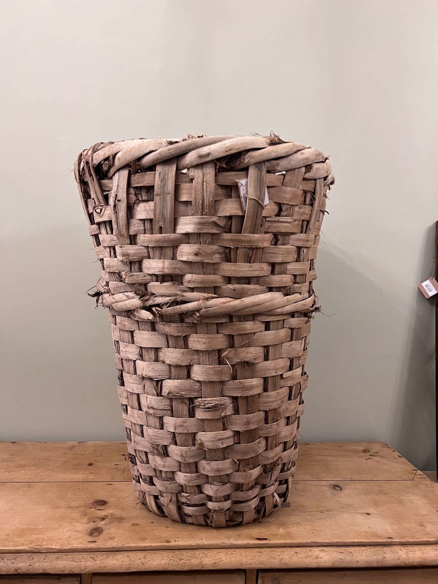 Woven Cotton Bushel Baskets