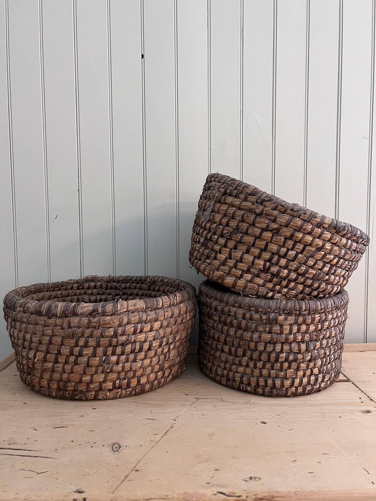 French Coiled Rye Basket